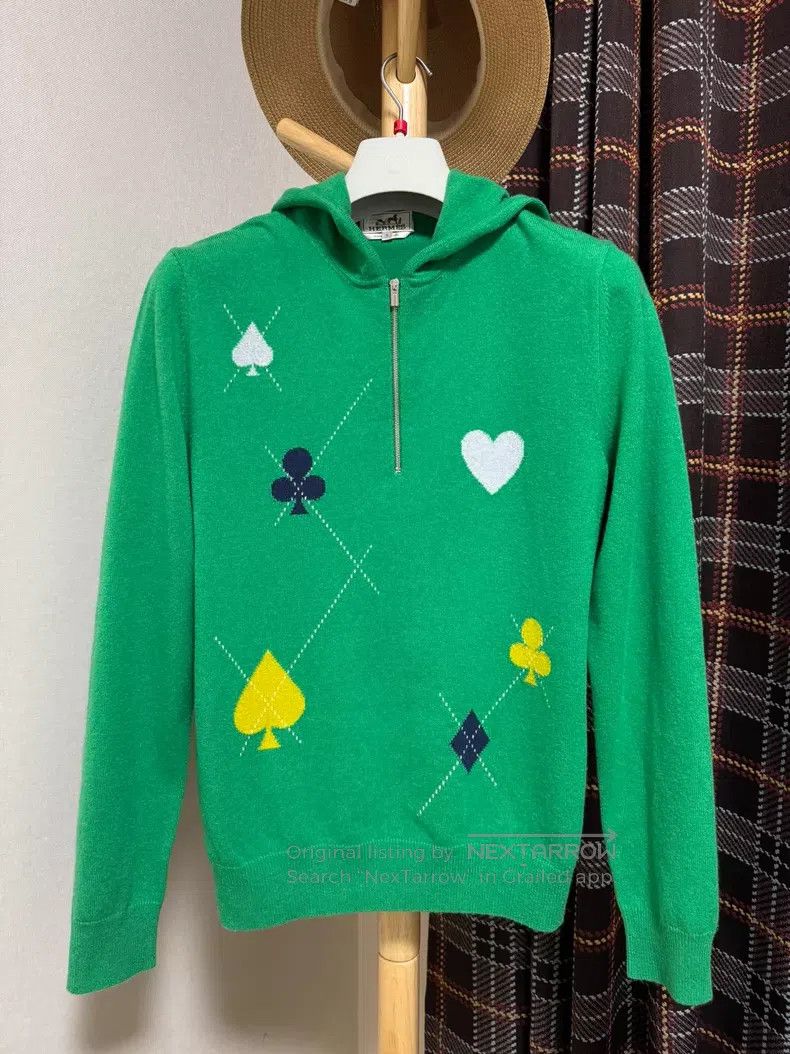 Hermes Hermes 100% Cashmere Zip-up Jacket, Classic Colors, Heavyw Size US S / EU 44-46 / 1 - 1 Thumbnail
