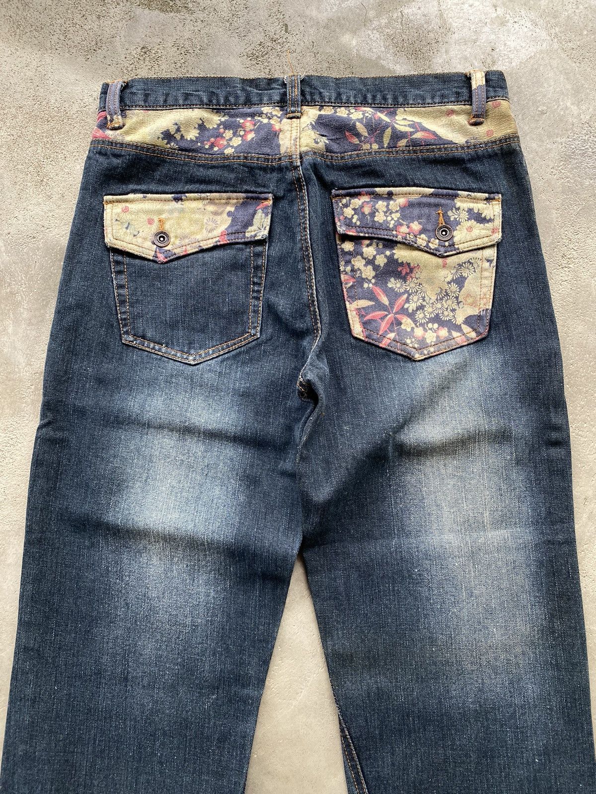 If Six Was Nine × Japanese Brand Vintage Karakuri Japanese Denim Jeans Size US 32 / EU 48 - 5 Thumbnail