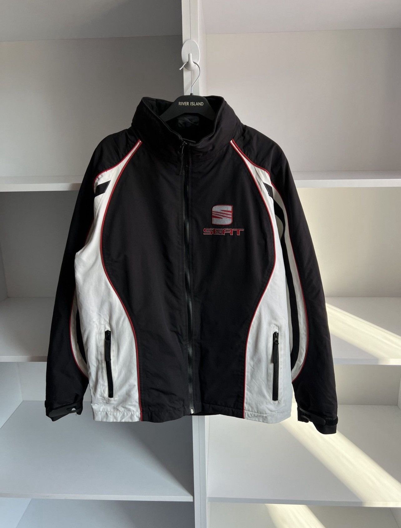 Other Vintage Seat Big Logo Racing Jacket ( Condition 7/10) Size US L / EU 52-54 / 3 - 2 Thumbnail