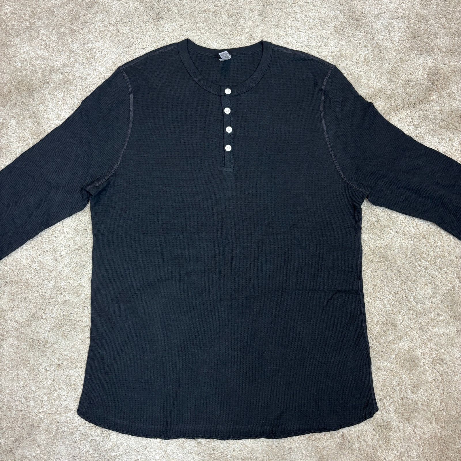 American Apparel American Apparel Dexter Morgan Kill Shirt Thermal Henley Med Size US M / EU 48-50 / 2 - 2 Thumbnail