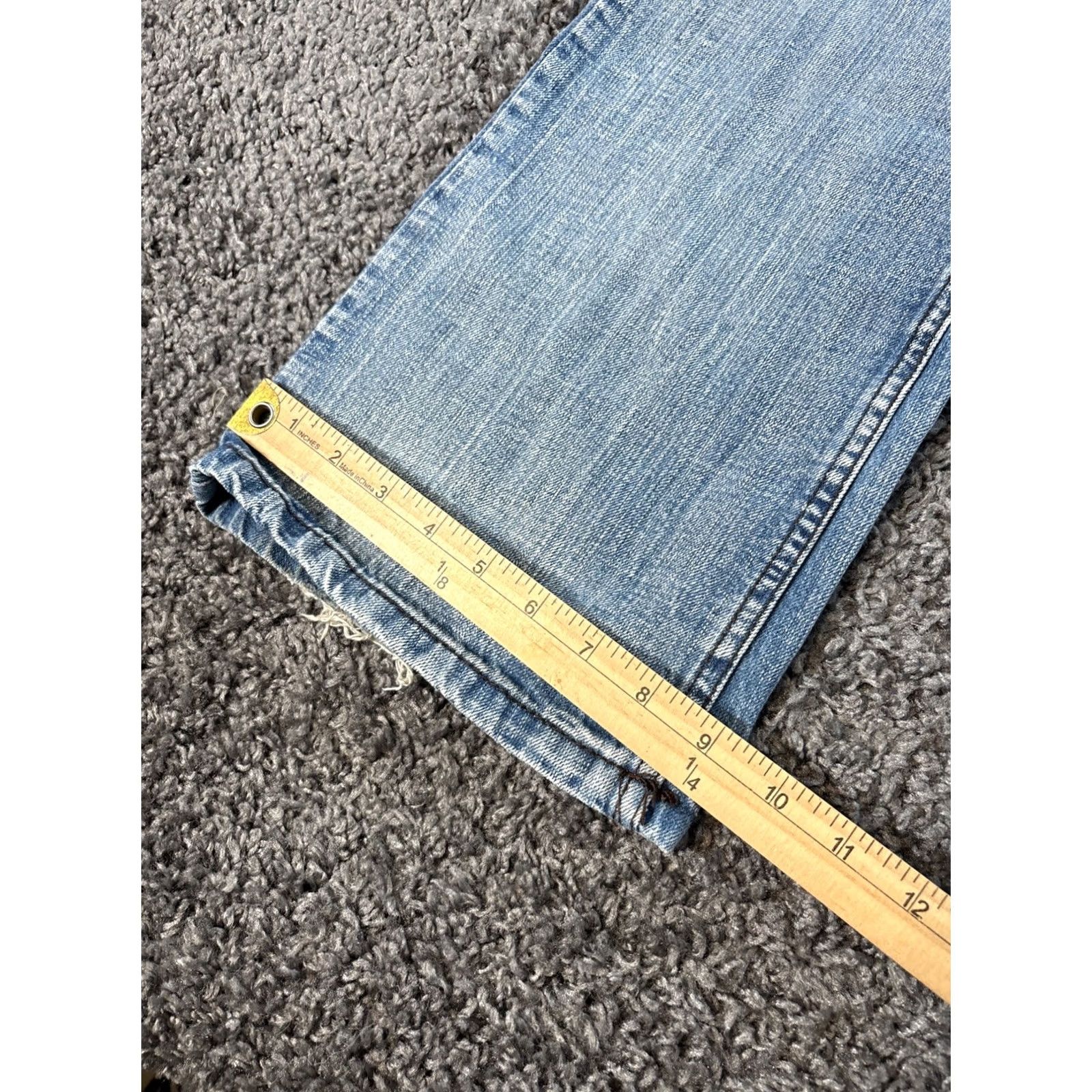 Vintage VINTAGE Urban Pipeline Jeans Mens 34 Blue Relaxed Boot 34x33 Light Wash Flap Y2K Size US 34 / EU 50 - 3 Thumbnail