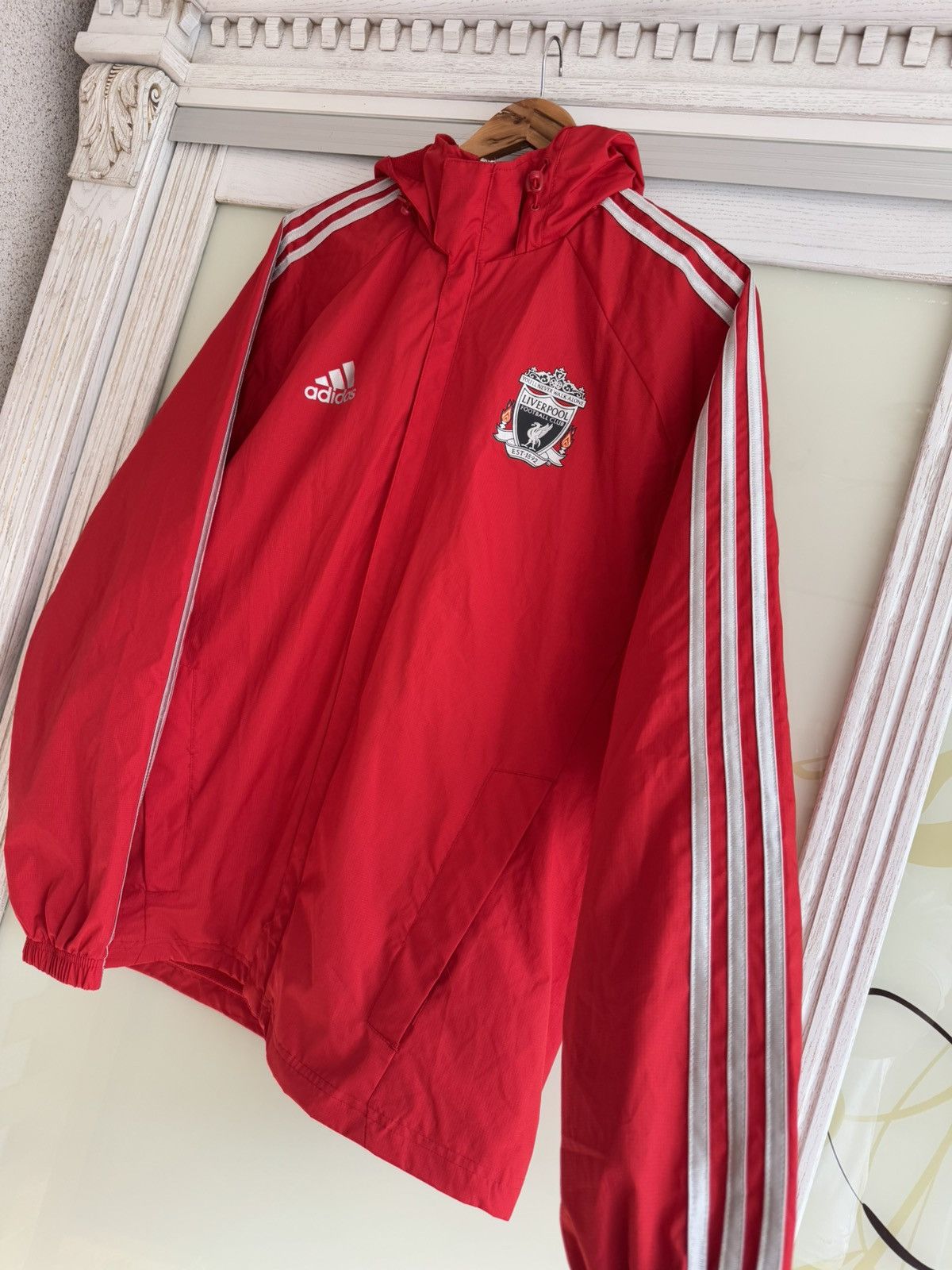 Adidas × Vintage Vintage Liverpool 2011-2012 Soccer Track Jacket Football Kit Size US M / EU 48-50 / 2 - 4 Thumbnail