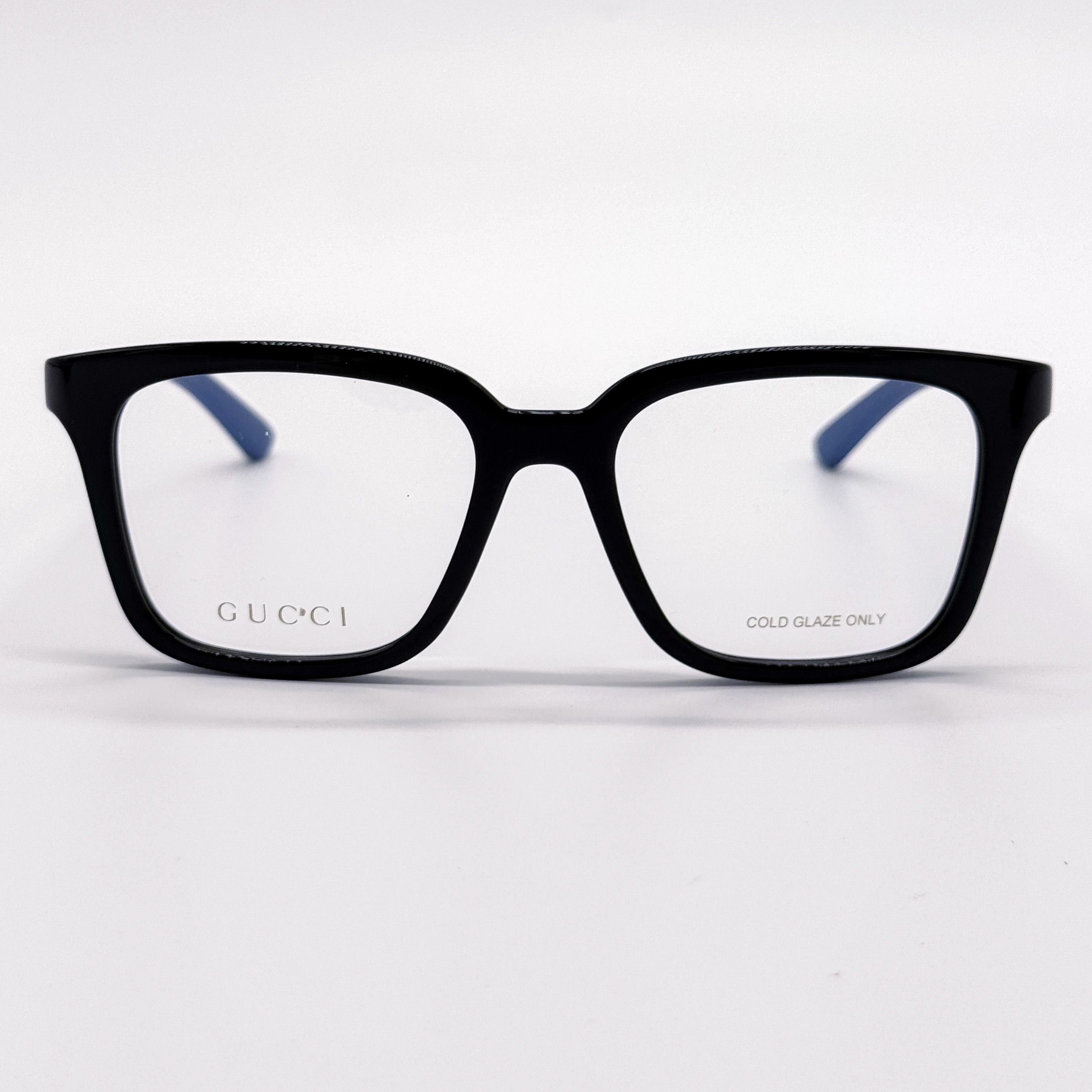 Gucci NEW GUCCI GG1738O 004 BLACK/BLUE MEN EYEGLASSES GUCCI Size ONE SIZE - 5 Thumbnail