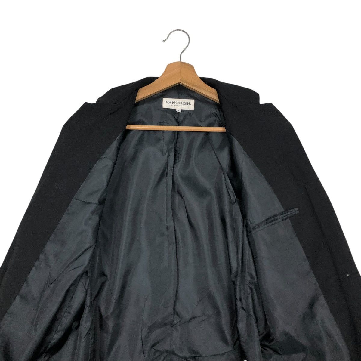 Vanquish 🔥RICH BLACK VINTAGE CHORE WORK JACKET VANQUISH Size US L / EU 52-54 / 3 - 16 Thumbnail