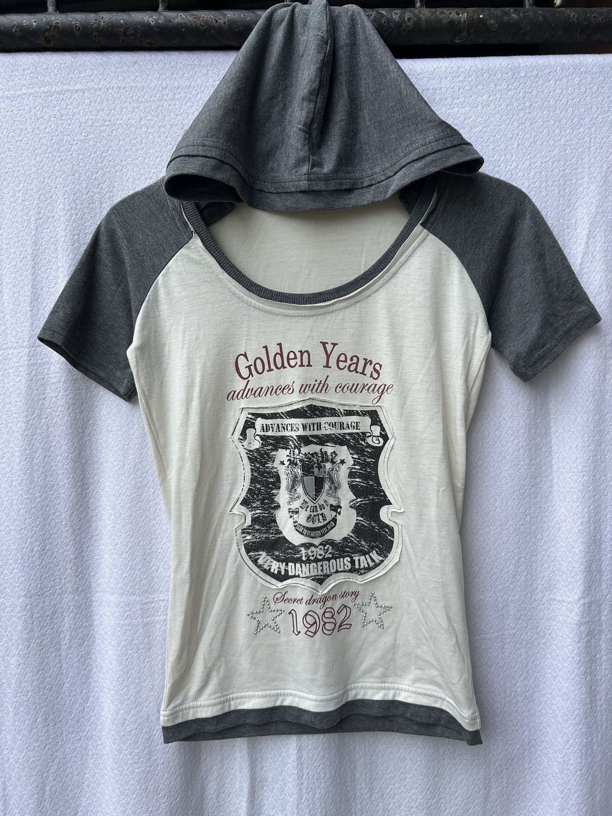 If Six Was Nine FJER Japanesebrand golden years with hood tees Size US S / EU 44-46 / 1 - 1 Thumbnail