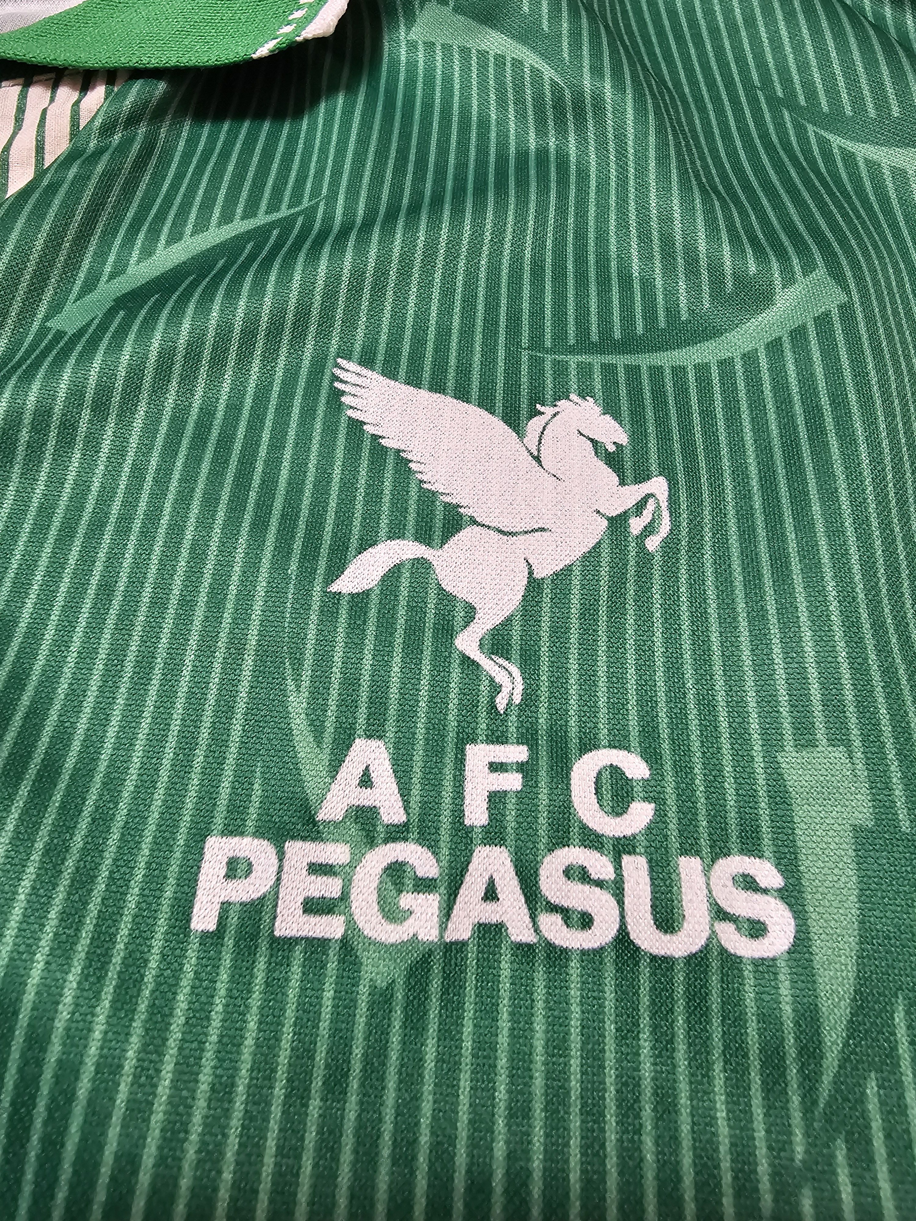 Vintage AFC PEGASUS VINTAGE 90s FOOTBALL SHIRT SOCCER JERSEY Size US L / EU 52-54 / 3 - 4 Thumbnail