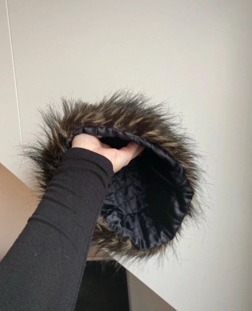 Other Vintage Faux Fur Hat by Vroom & Dreesmann – Russian-Inspired Size ONE SIZE - 4 Thumbnail