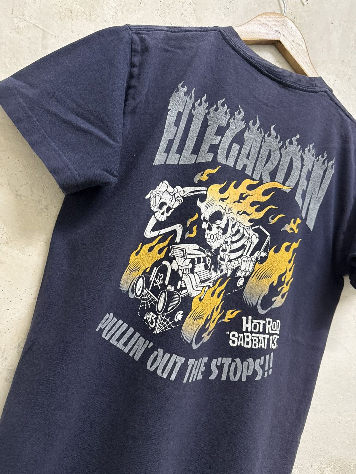 Vintage 2000s Ellegarden Devilish Hot Rod Sabbat 13 Tees Size US S / EU 44-46 / 1 - 2 Thumbnail