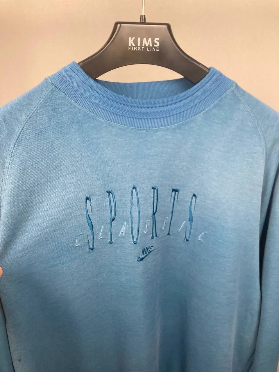 Nike Nike Sports Classic Big Embroidered Logo Crewneck Size US XL / EU 56 / 4 - 3 Thumbnail
