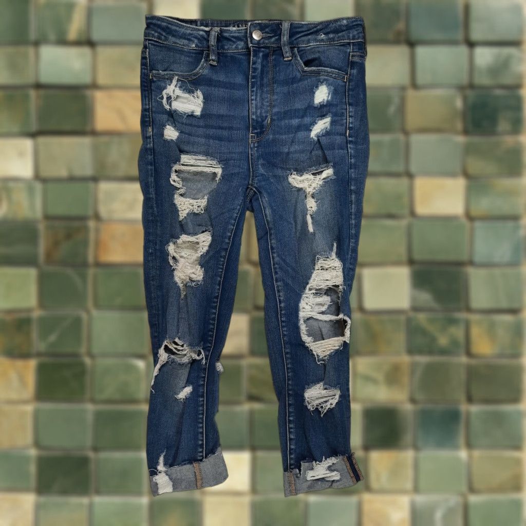 American Eagle Outfitters VINTAGE? No. Size 27" / US 4 / IT 40 - 1 Thumbnail