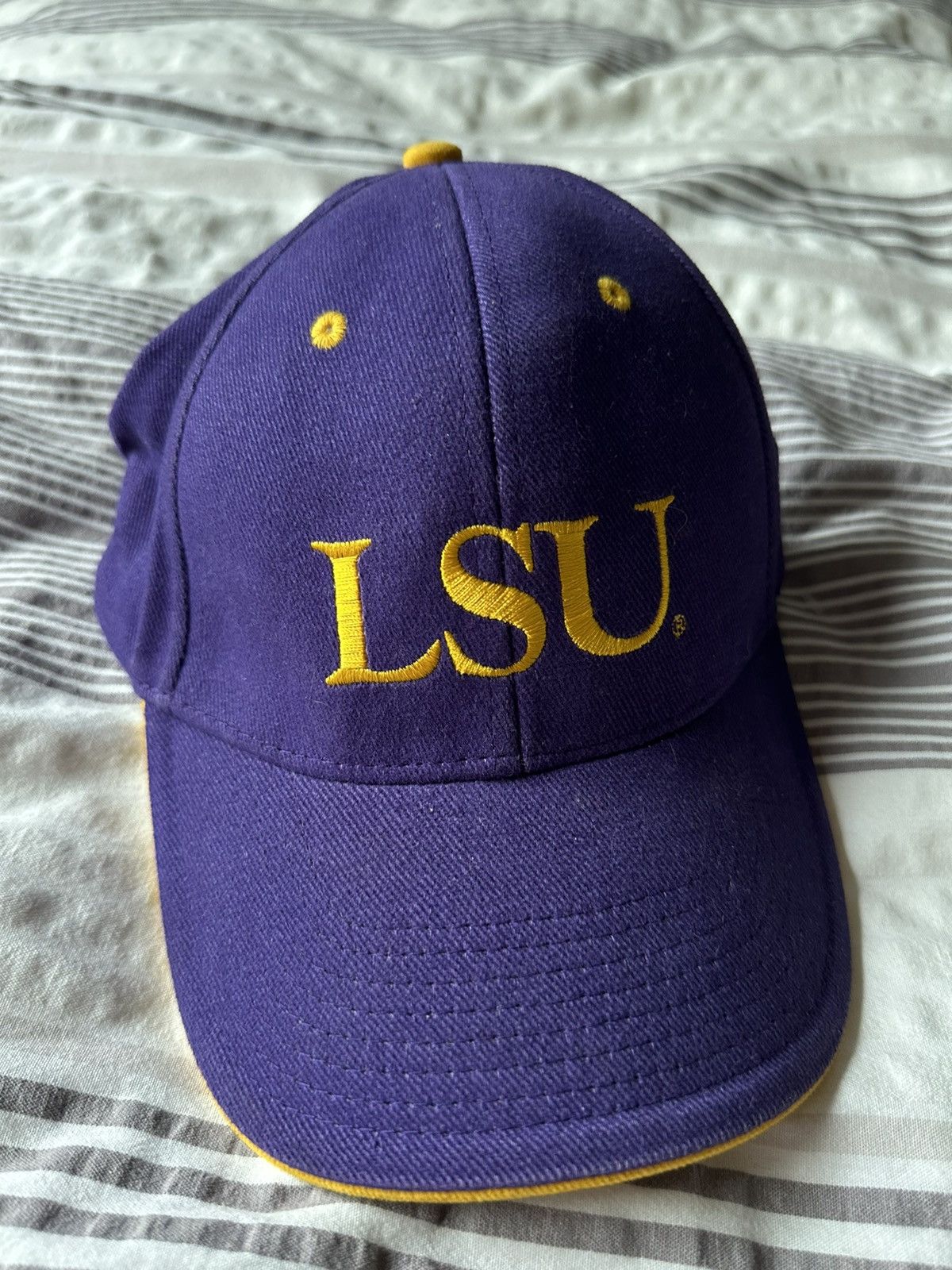 Vintage louisiana state university vintage collegiate cap Size ONE SIZE - 2 Thumbnail