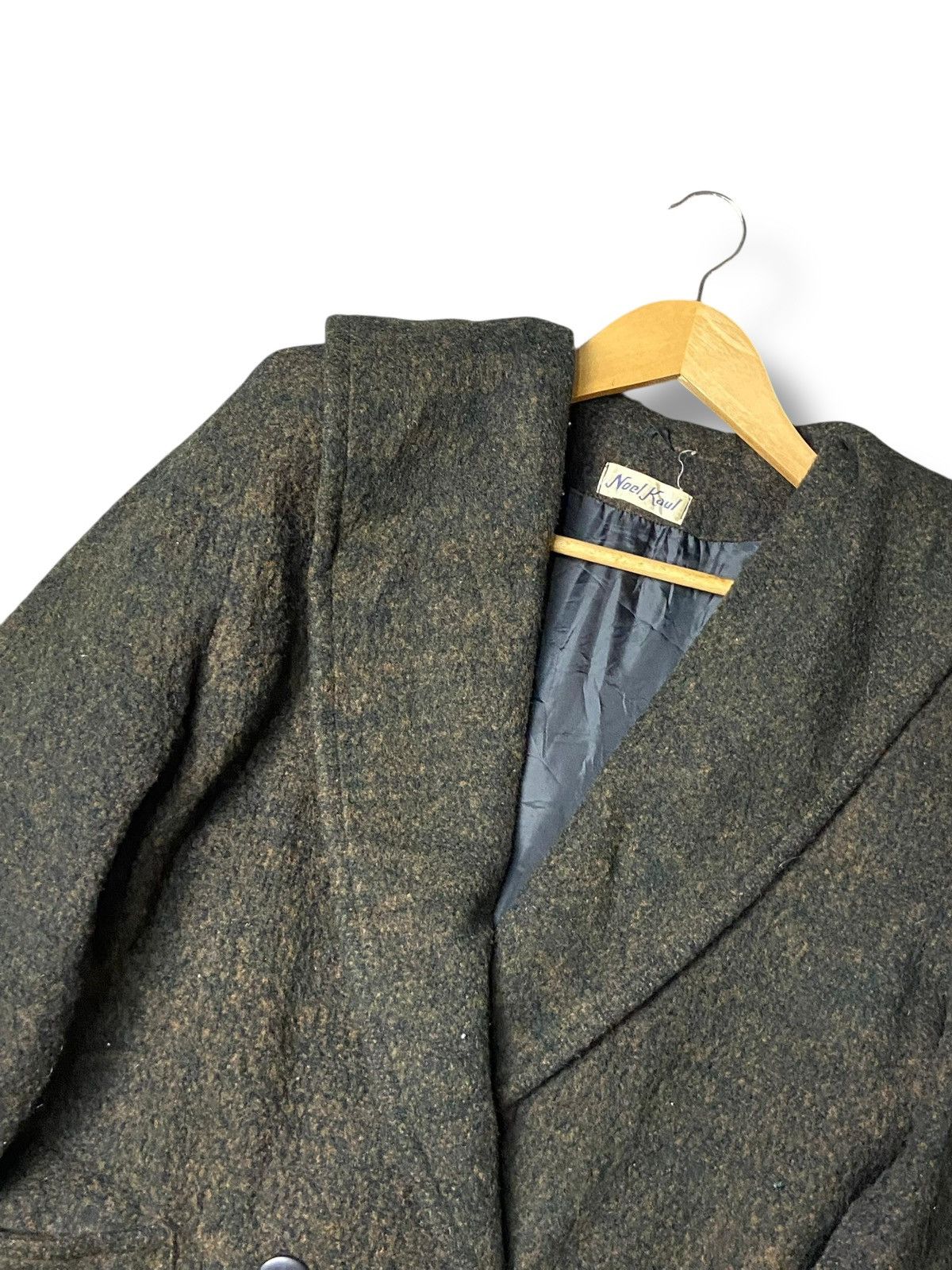 Japanese Brand × Vintage NOEL KAUL Double Breasted Wool Coat (124) Size US S / EU 44-46 / 1 - 7 Thumbnail