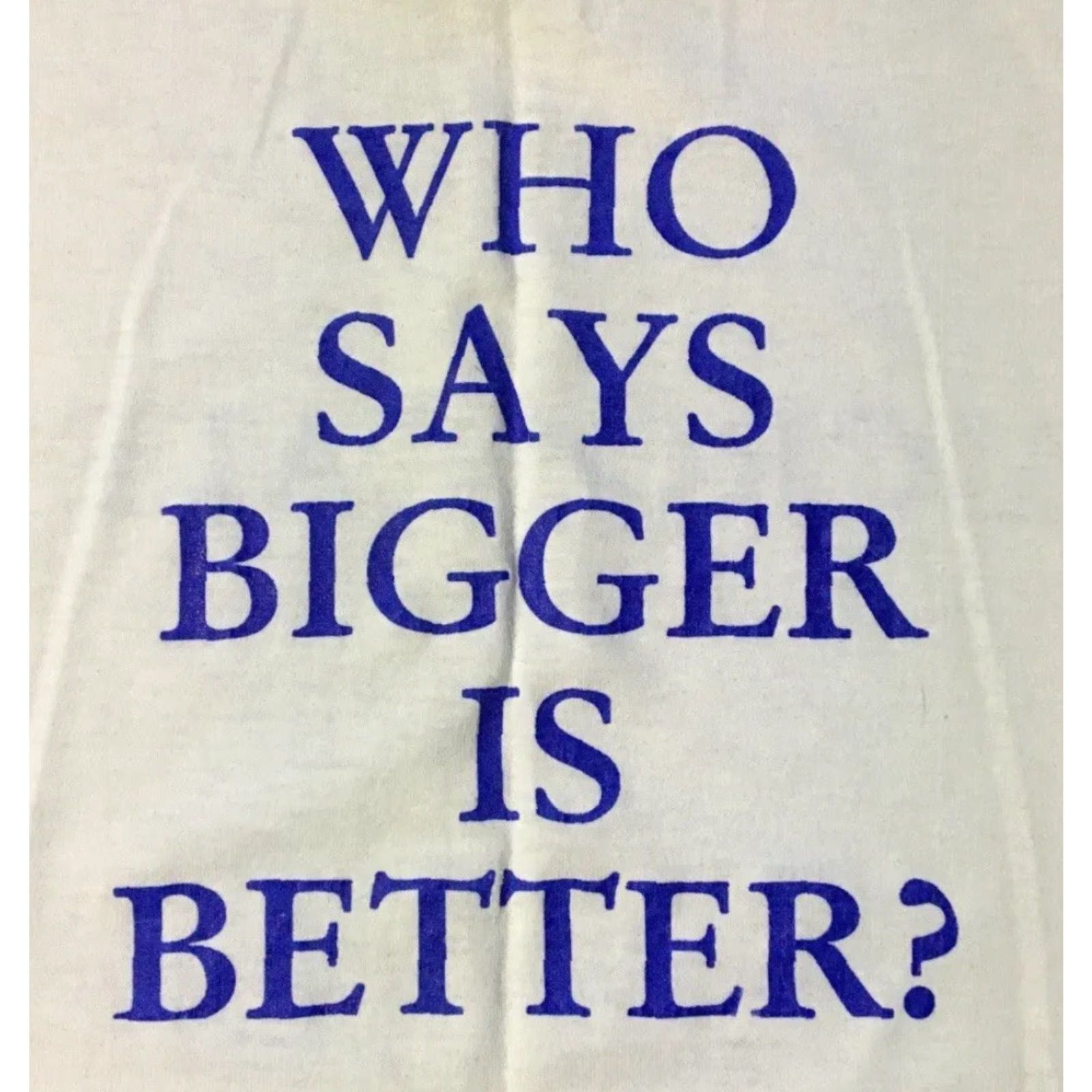 Vintage VINTAGE 90s West Virginia University Microscale Chemistry Who Says Bigger Is Better? Faded Shirt L White Men Short Sleeve Crew Neck Graphic Tee Size US L / EU 52-54 / 3 - 3 Thumbnail