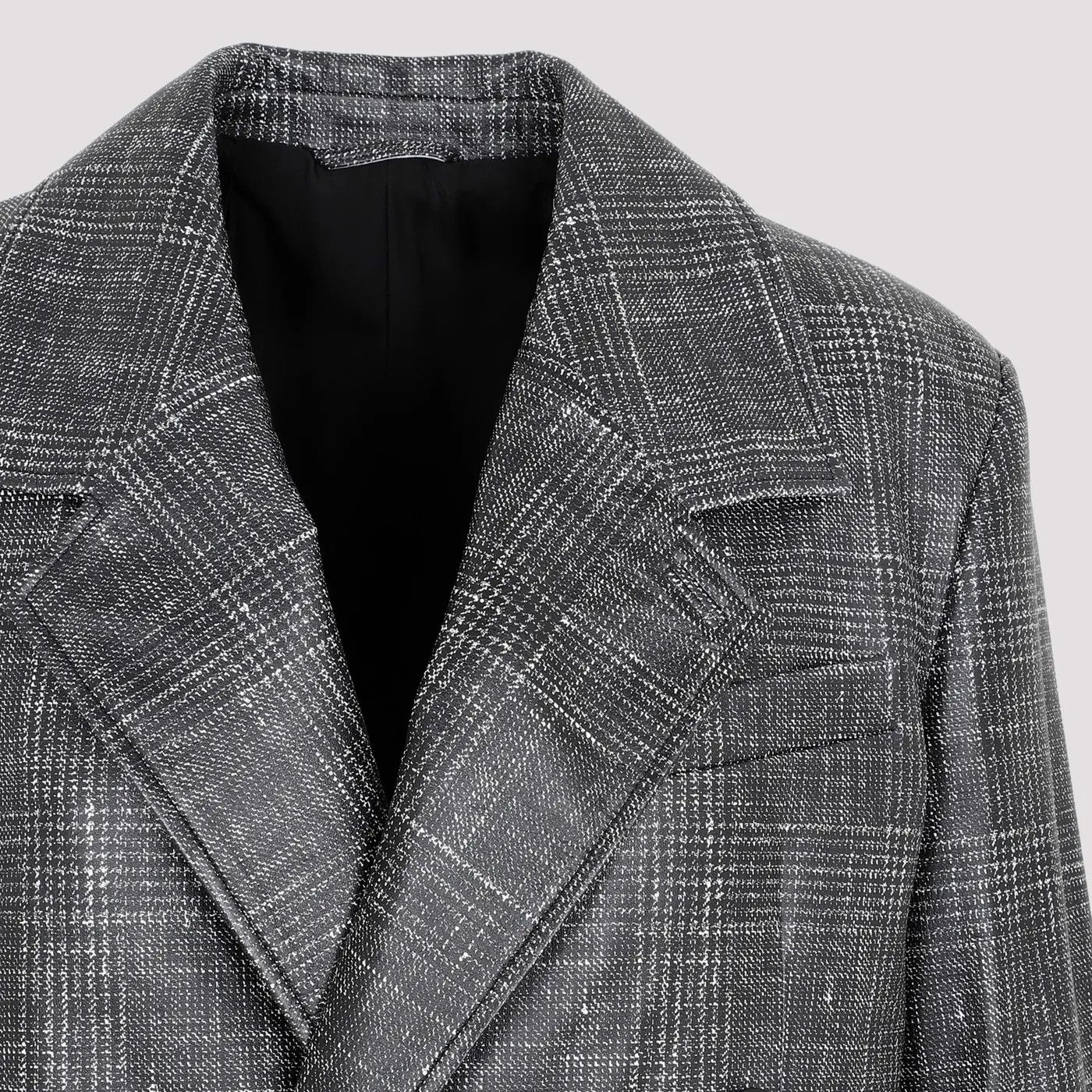 Bottega Veneta o1y0725 Blazer in Black/White Size XS / US 0-2 / IT 36-38 - 4 Thumbnail