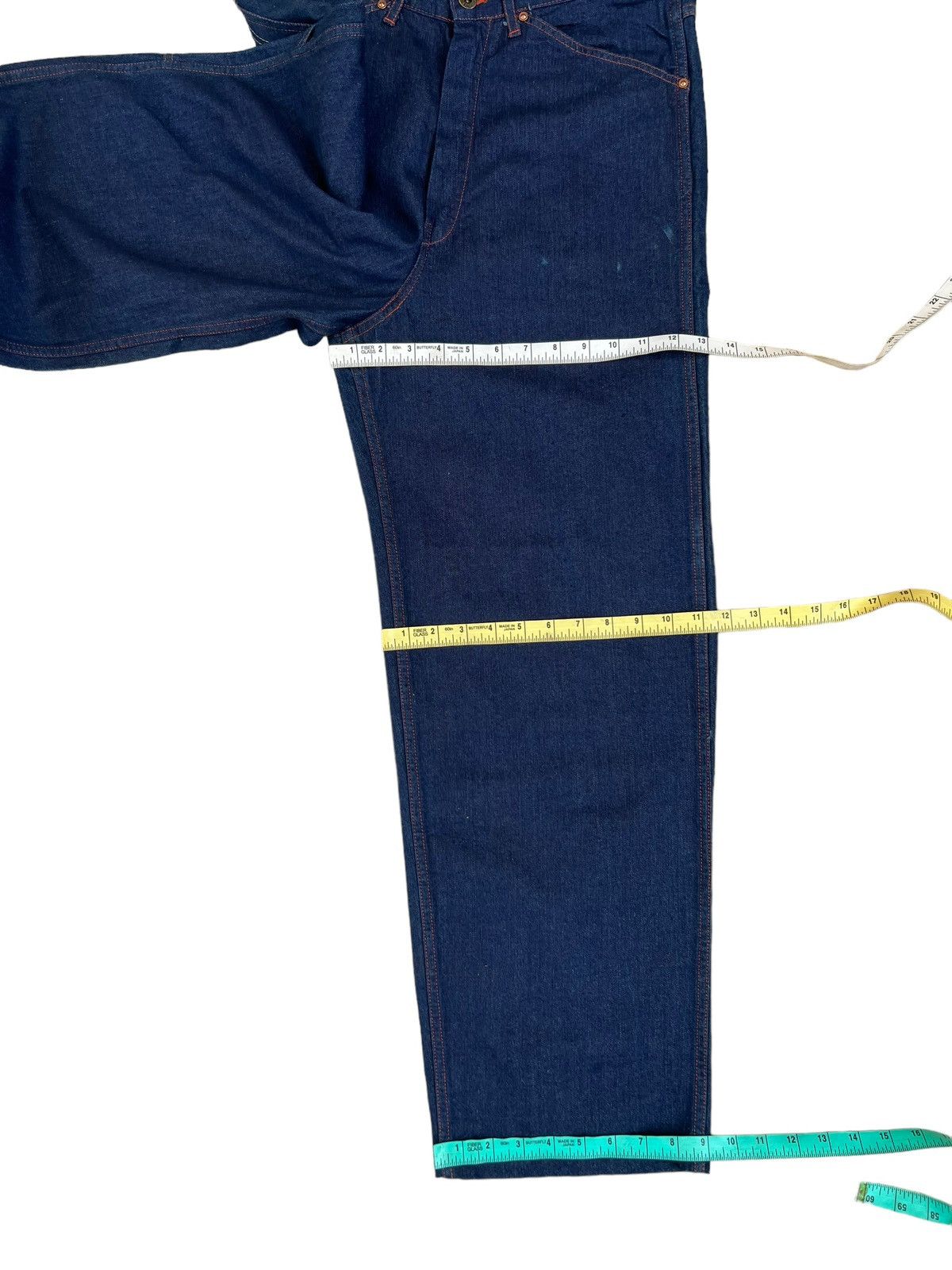 Pherrow's Pherrows Japan Indigo STUBBORN Union Made Denim Work Pant Size US 32 / EU 48 - 4 Thumbnail
