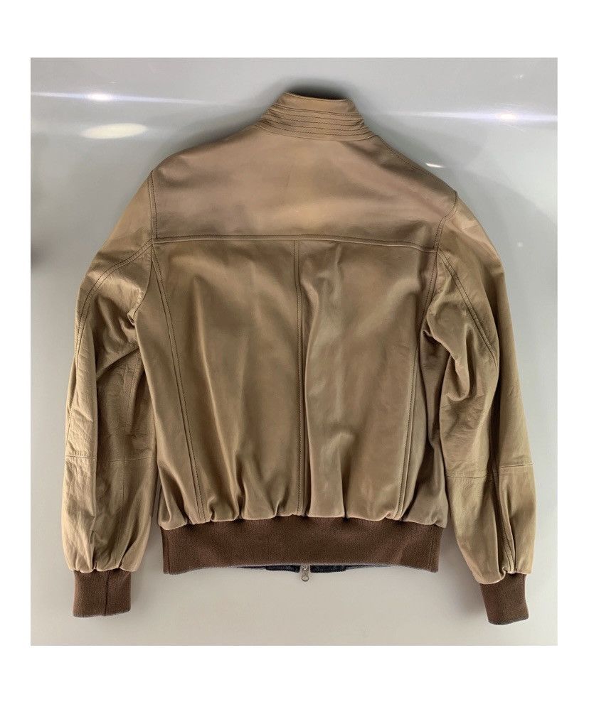 Brunello Cucinelli Brunello Cucinelli 🇮🇹 Napa leather reversible bomber L NWT Size US L / EU 52-54 / 3 - 5 Thumbnail
