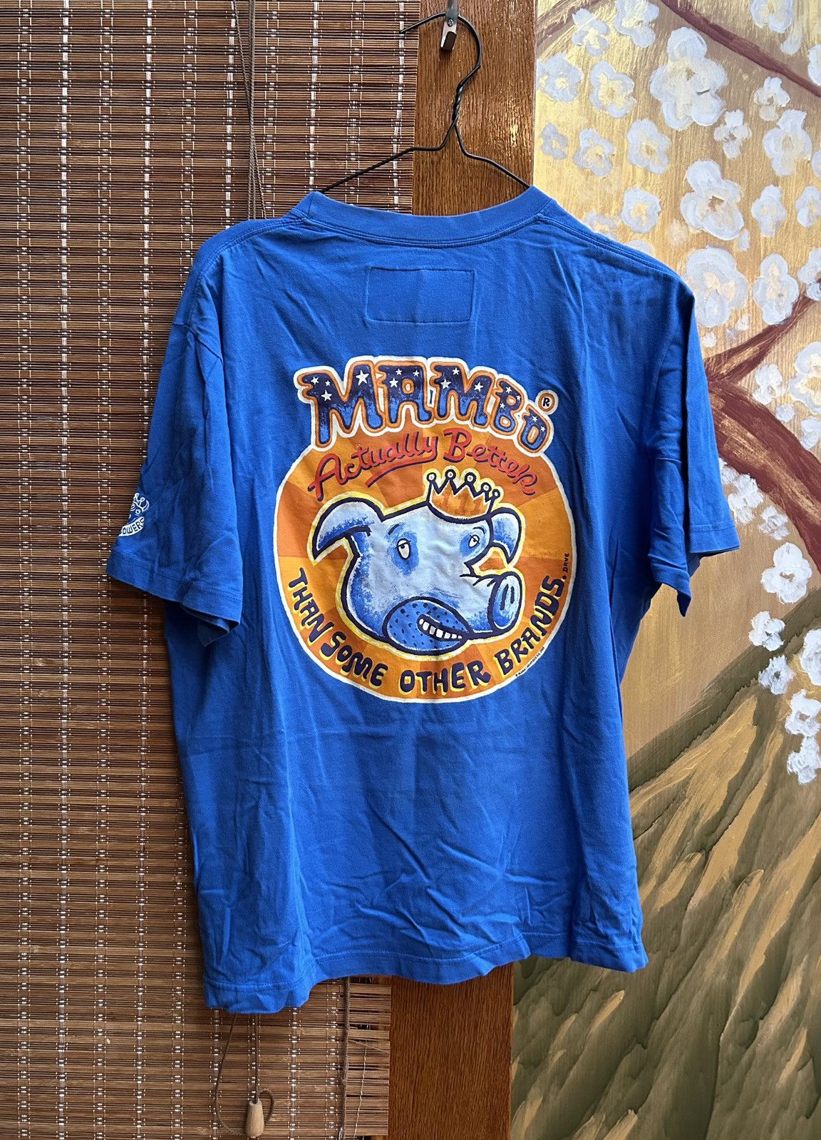 Mambo 2001 Mambo Loud Shirt Pig In Crown Dave Bowers T-Shirt Sz L Size US L / EU 52-54 / 3 - 1 Thumbnail