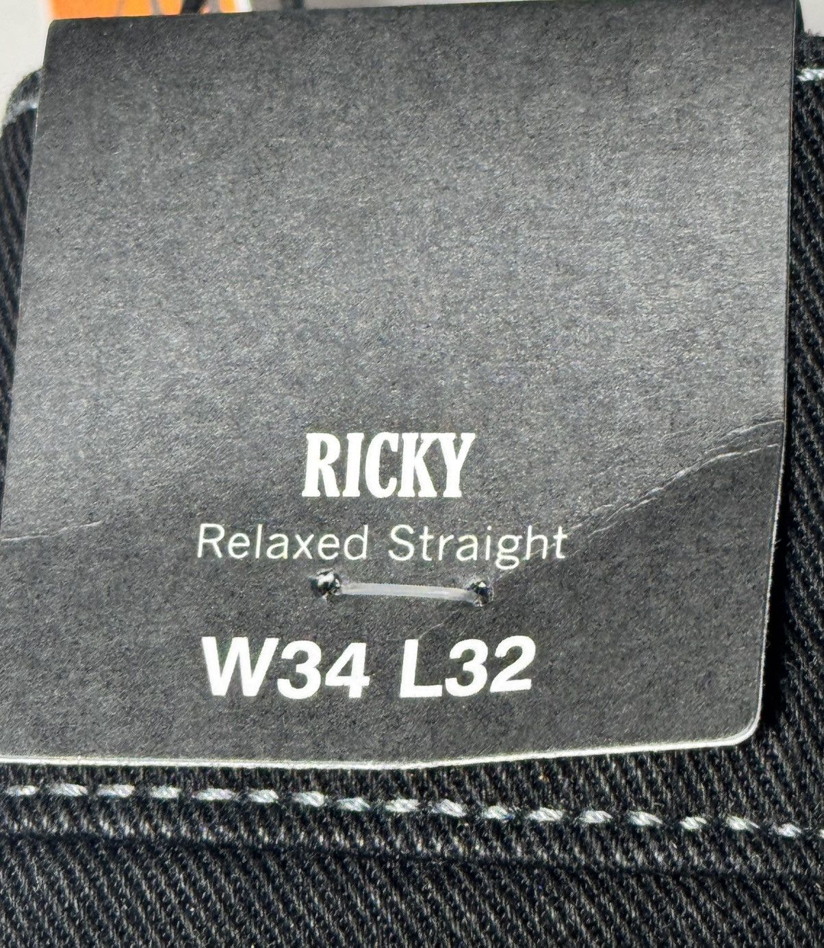 Nike True Religion Ricky Flap Jeans Black 34 x 32 NWT Size US 28 / EU 44 - 9 Thumbnail