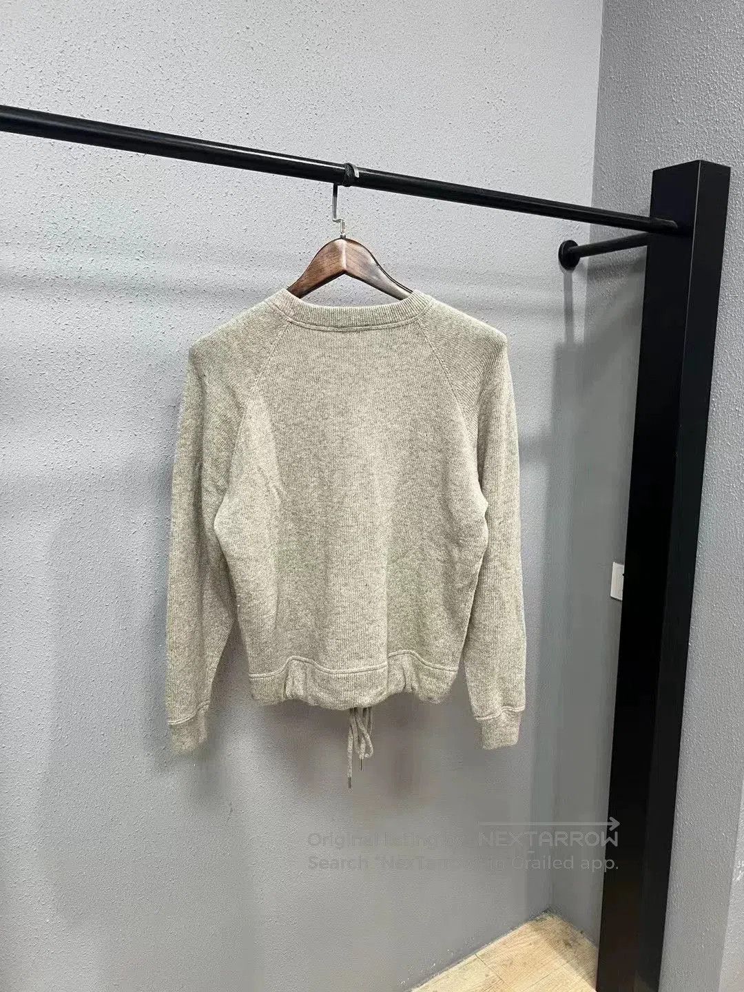 Celine Celine Oatmeal Triomphe Logo Sweater. Size XS / US 0-2 / IT 36-38 - 2 Thumbnail