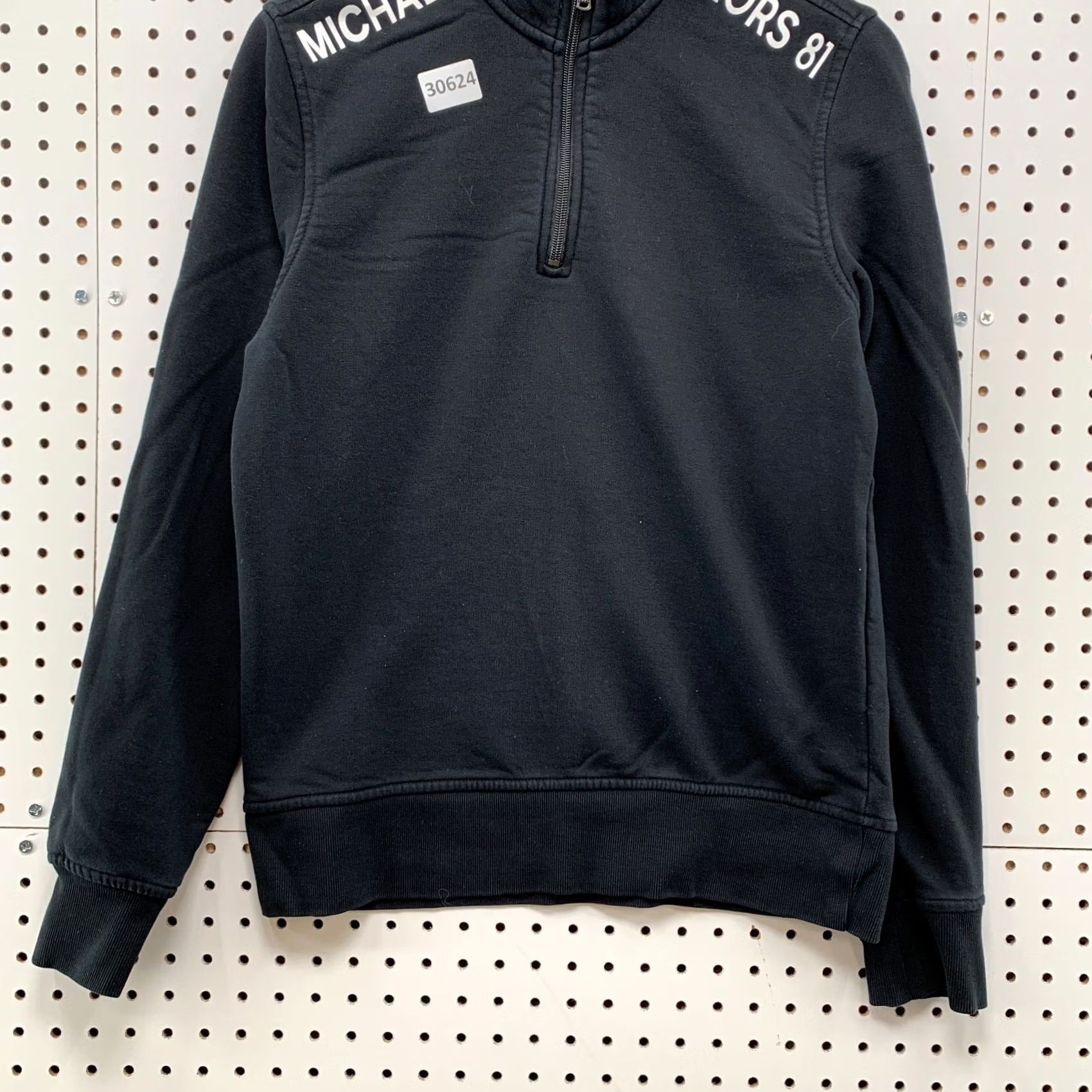 Michael Kors Michael Kors 1/4 Zip Sweater Black Mens Small Pullover Knit Mock Neck 1/4 Zip Adult Mens Size US S / EU 44-46 / 1 - 6 Thumbnail