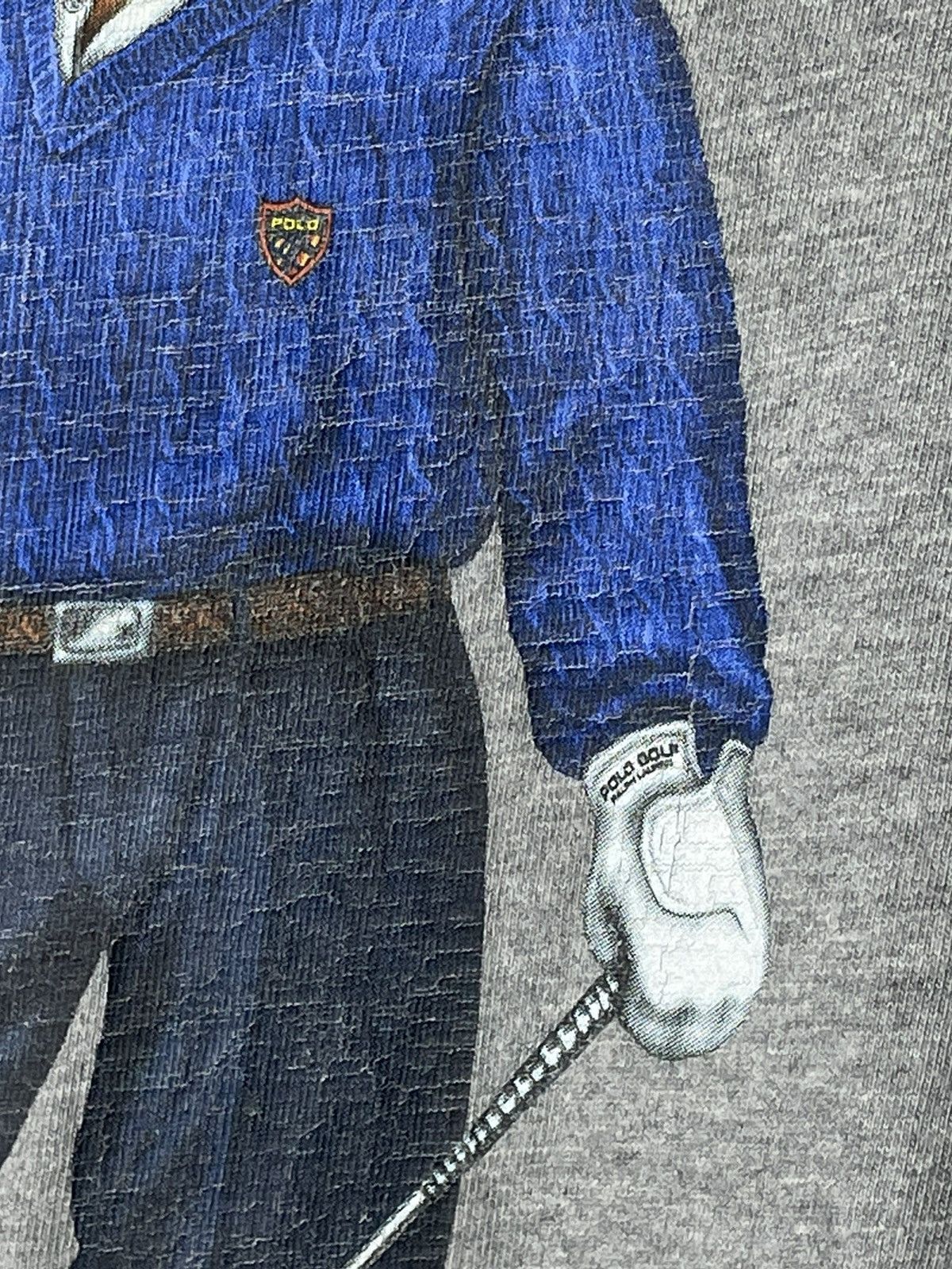 Polo Ralph Lauren × RRL Ralph Lauren × Vintage T-Shirt Polo Bear Golf OG Vintage Size US L / EU 52-54 / 3 - 9 Thumbnail