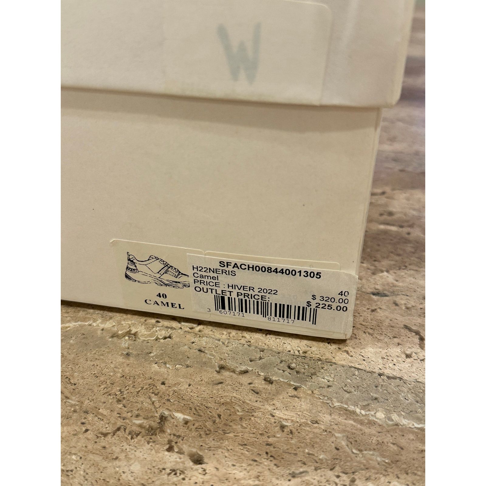 Sandro NEW in box Sandro Camel Nubuck Leather Sneakers 40 / 9.5 Size US 9.5 / IT 39.5 - 5 Thumbnail