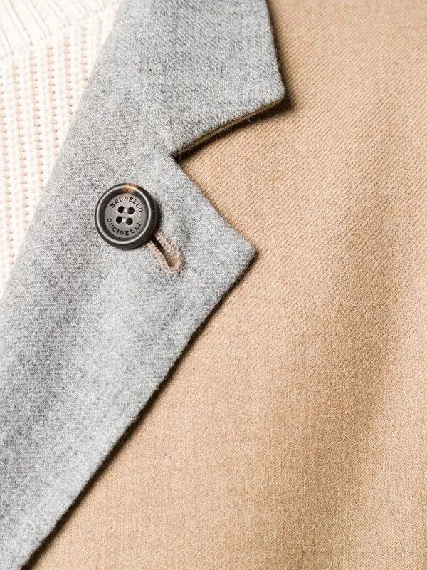 Brunello Cucinelli NWT RPR $5k Brunello Cucinelli Cashmere Reversible Jacket Size US M / EU 48-50 / 2 - 7 Thumbnail