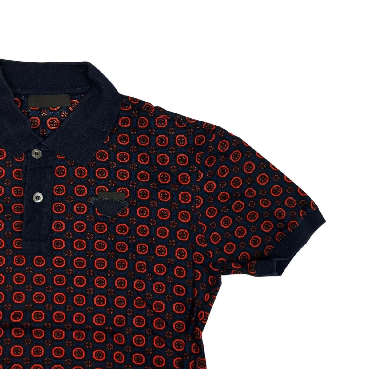 Prada Logo Polo Shirt Size L / US 10 / IT 46 - 6 Thumbnail