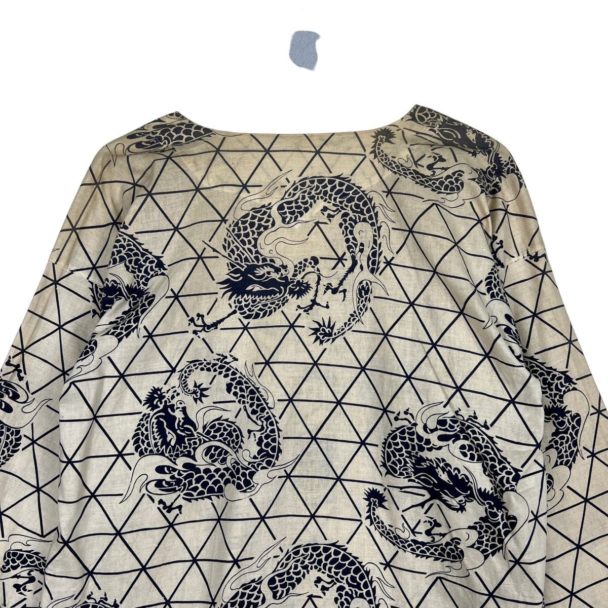 Japanese Brand 🔥 RARE VINTAGE KIMONO JAPAN DRAGON SHIRT CARDIGAN Size US L / EU 52-54 / 3 - 9 Thumbnail
