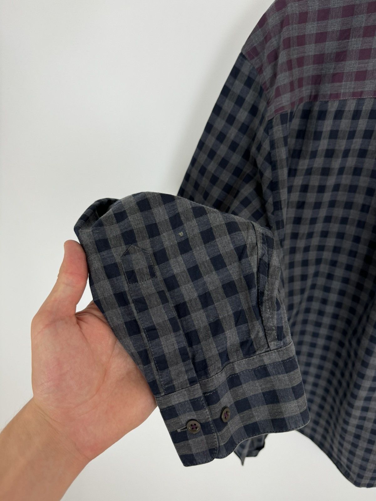 Fred Perry Fred Perry Check Buttons Up Chest Pocket Shirt Size US XL / EU 56 / 4 - 8 Thumbnail