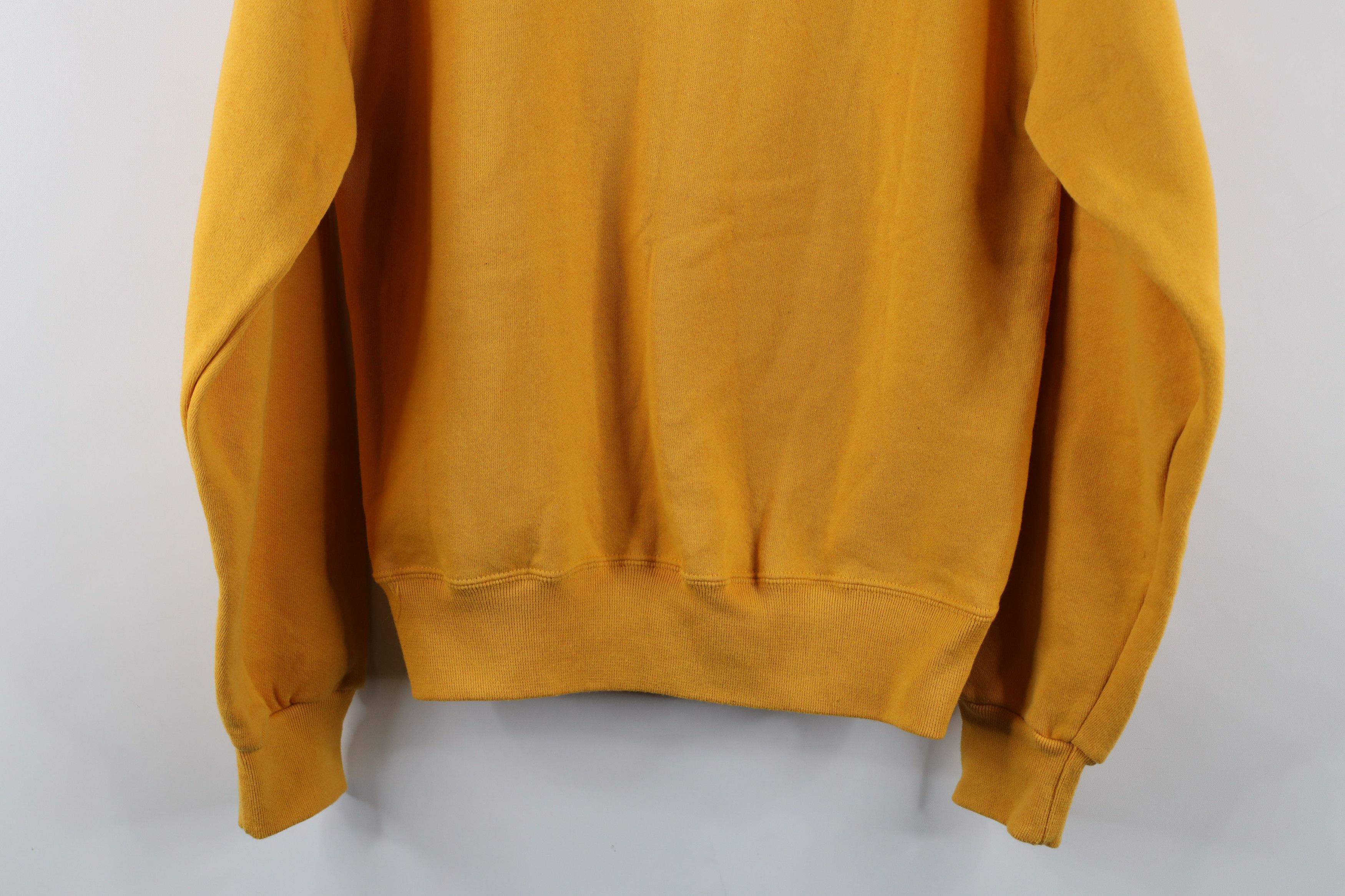 Russell Athletic × Vintage Vintage 90s Russell Athletic Crewneck Sweatshirt Yellow Size US S / EU 44-46 / 1 - 9 Thumbnail