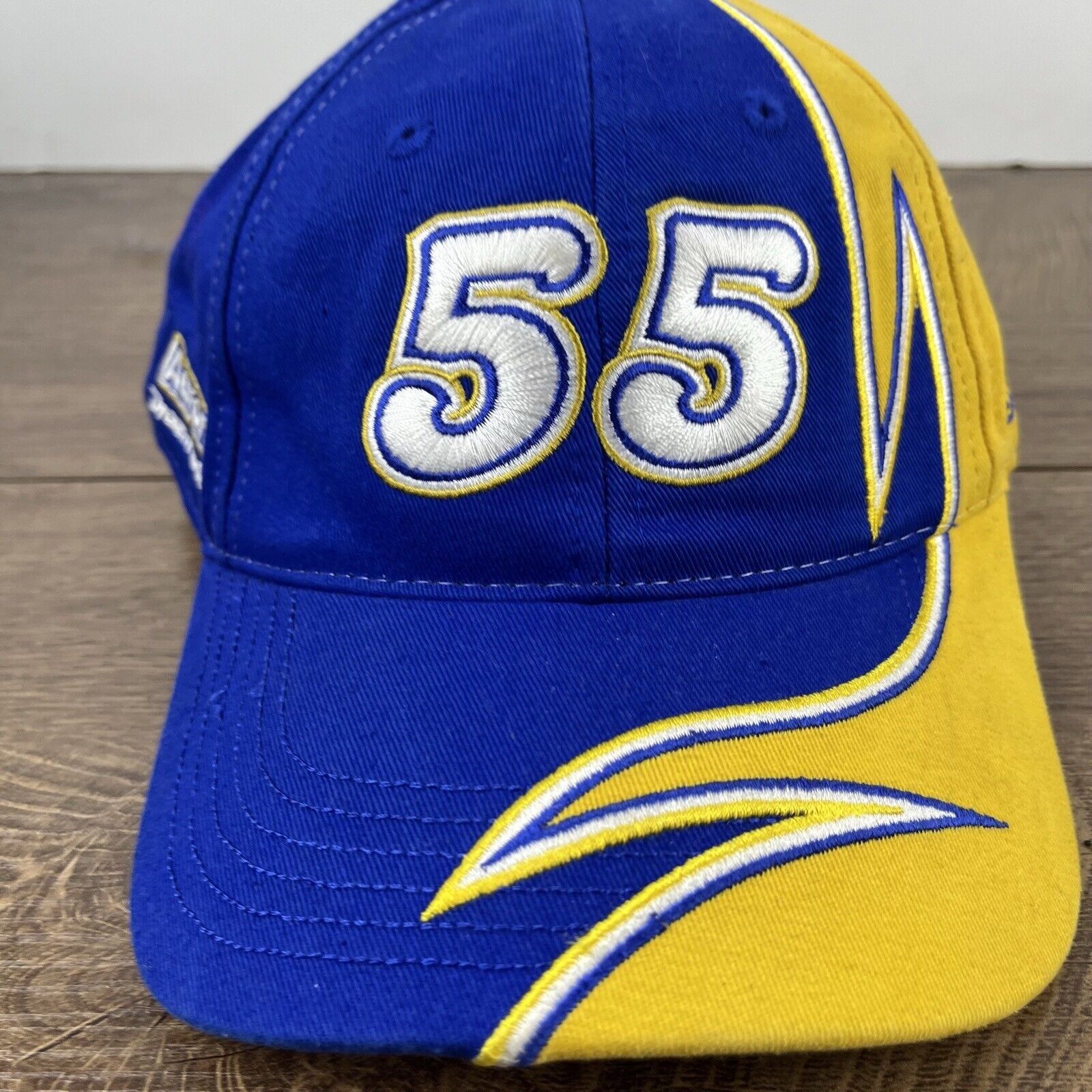 Other Michael Waltrip Racing Hat NAPA 55 Car Blue Adjustable Hat B Size ONE SIZE - 7 Thumbnail