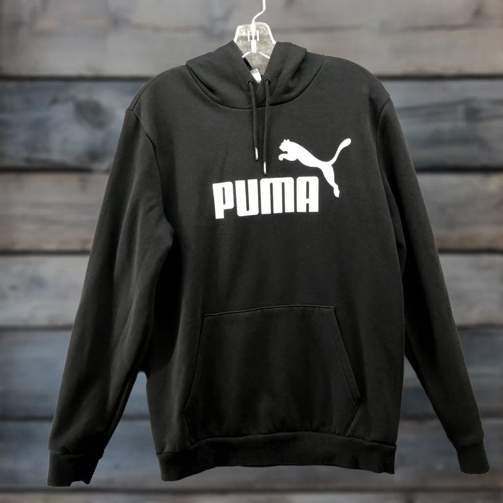 Puma PUMA Pullover Hoodie Mens M Black Logo Kangaroo Pocket Sweatshirt SE Way 1 Size US M / EU 48-50 / 2 - 1 Thumbnail