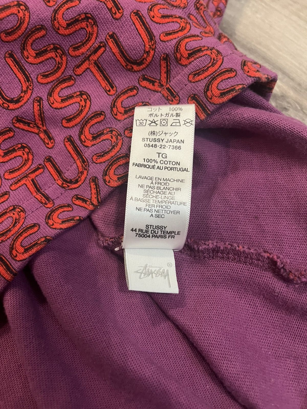 Stussy Stussy all over print longsleeve Size US XL / EU 56 / 4 - 5 Thumbnail