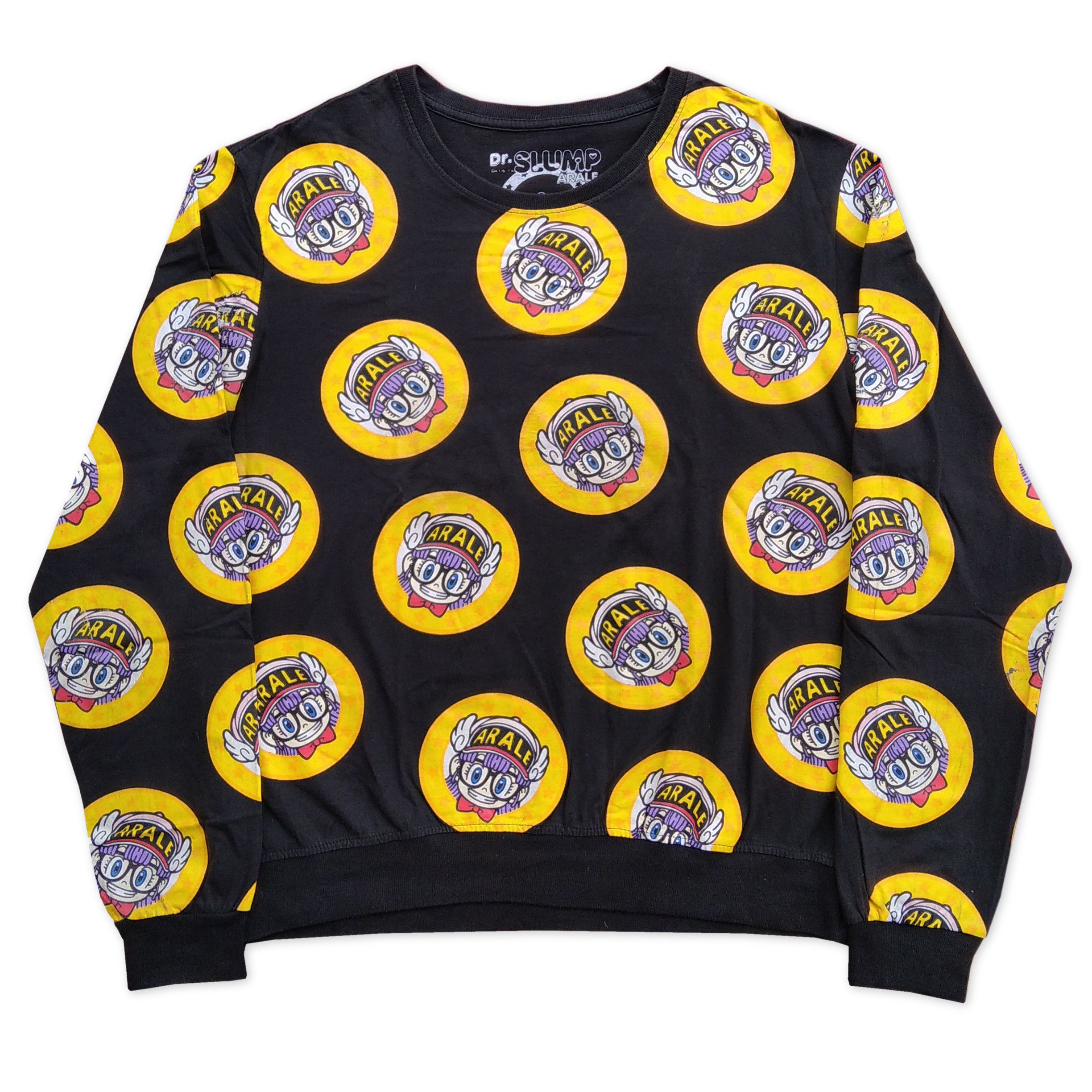 Anime Vintage 00's Dr.SLUMP ARALE Longsleeve T-Shirt Size US L / EU 52-54 / 3 - 1 Thumbnail