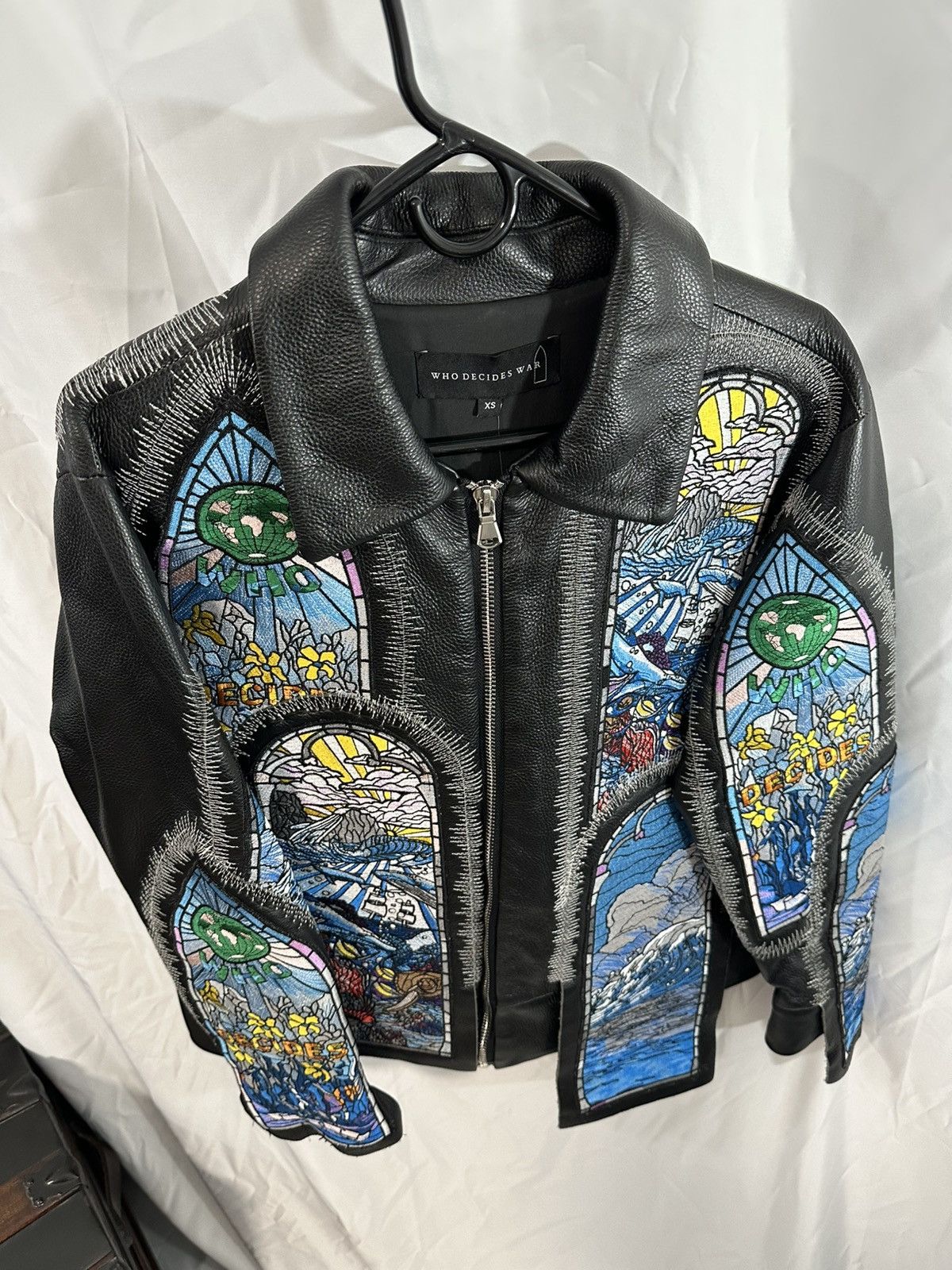 Who Decides War Who Decides War Limited Leather Jacket Size US XS / EU 42 / 0 - 9 Thumbnail