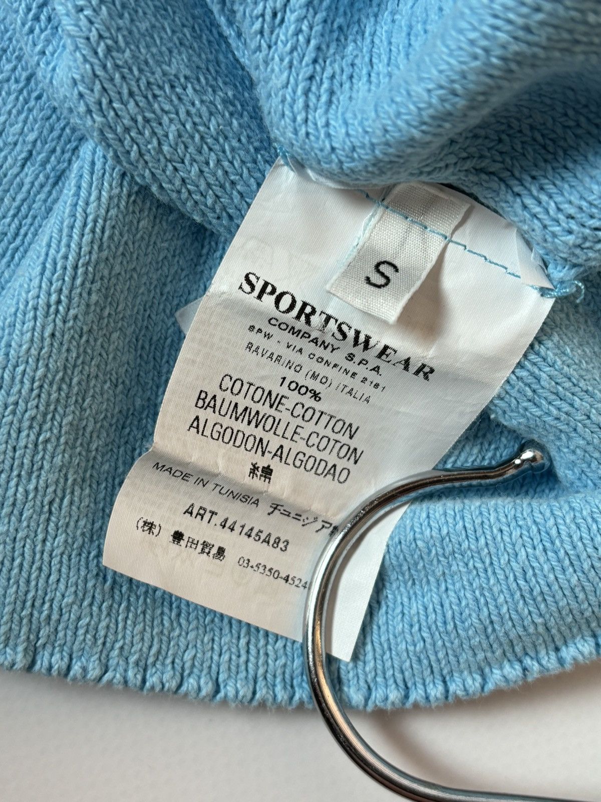 Stone Island Stone Island Denim Vintage Knitt Sweater size S Size US S / EU 44-46 / 1 - 4 Thumbnail