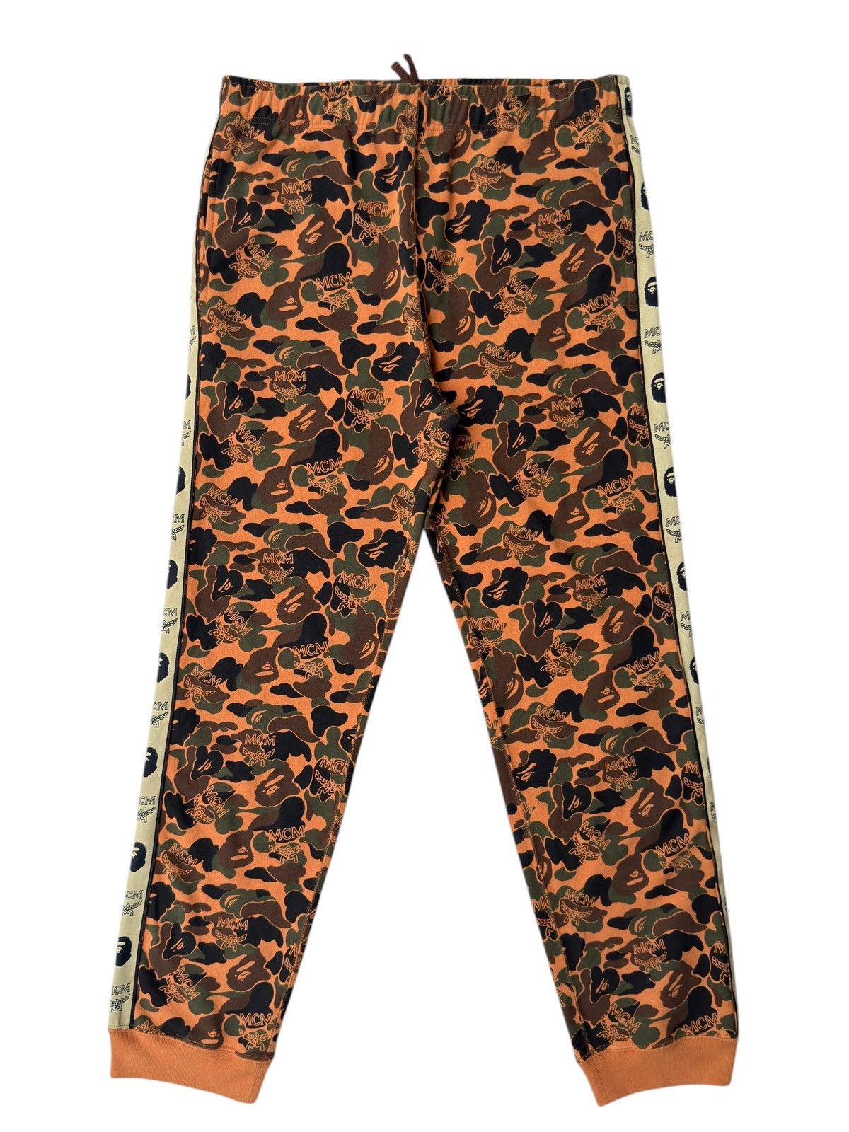 Bape × MCM BAPE x MCM Camo Track Sweatpants Size US 34 / EU 50 - 1 Thumbnail