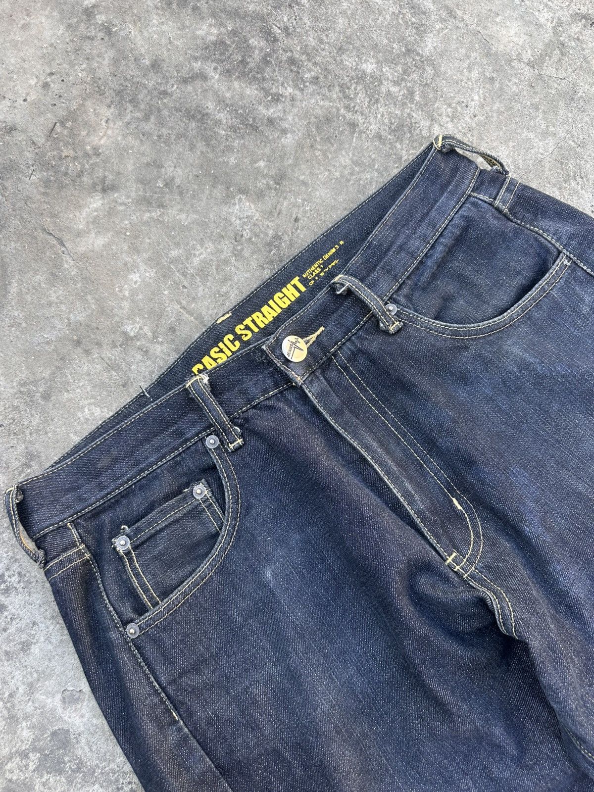 Neighborhood Rare 00s Neighborhood x OriginaFake Japanese Selvedge Denim Size US 32 / EU 48 - 5 Thumbnail
