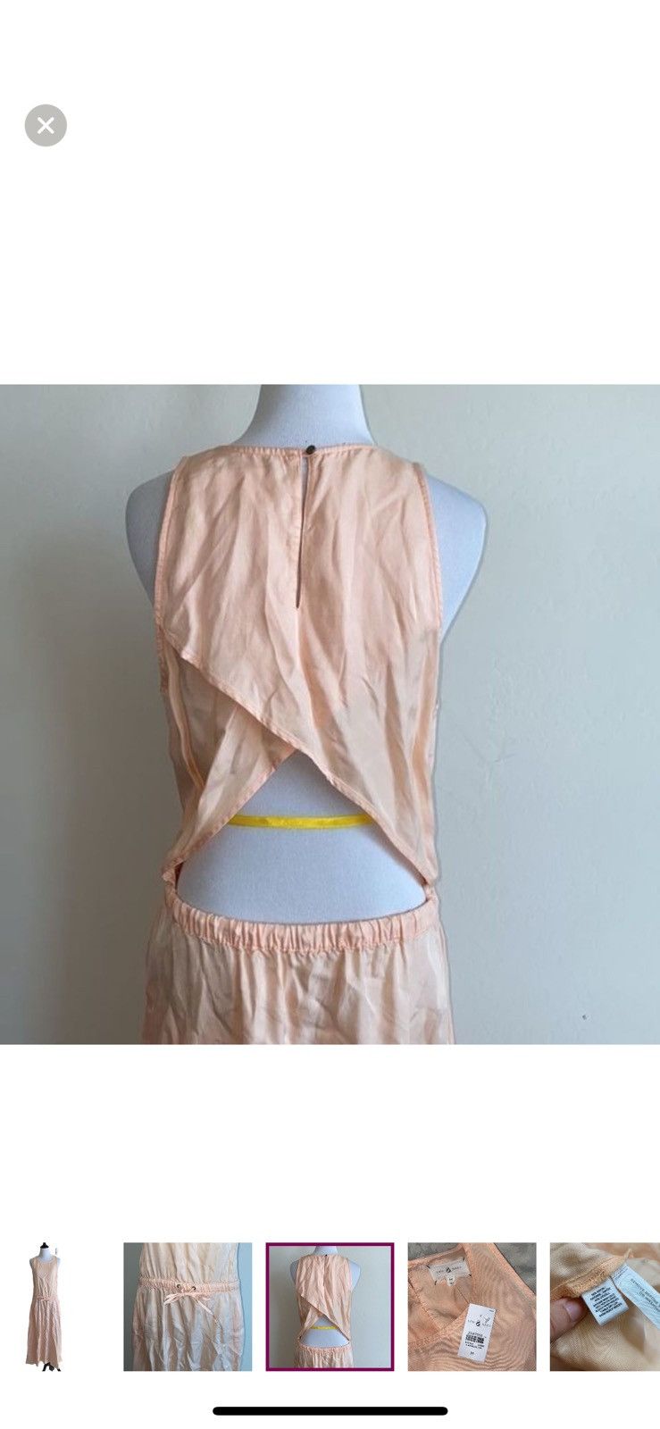 Lou & Grey Lou & grey medium luster cutout midi dress Size M / US 6-8 / IT 42-44 - 5 Thumbnail