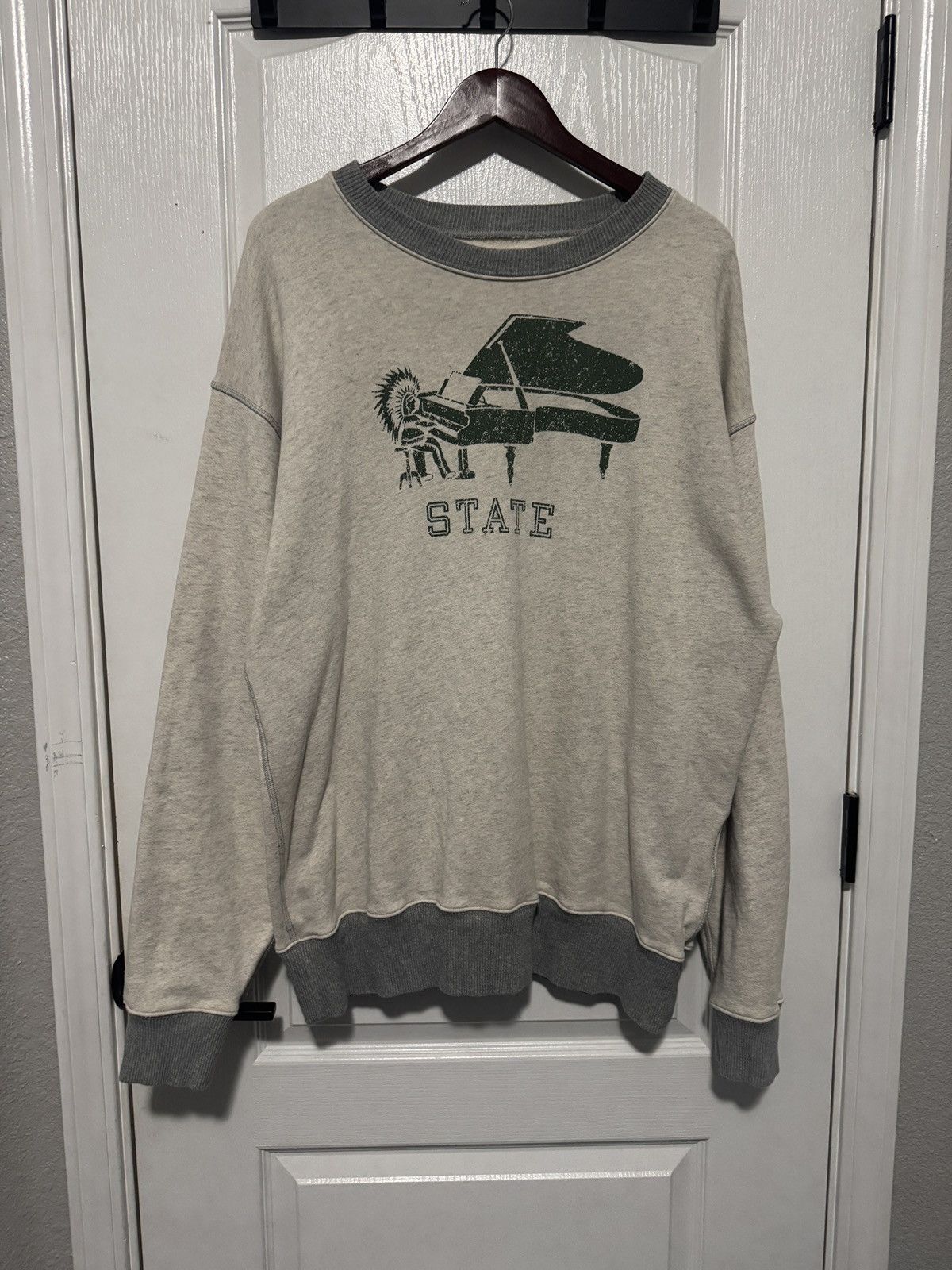 Kapital Kapital TOP Fleece dolman piano state sweatshirt size 3 Size US L / EU 52-54 / 3 - 1 Thumbnail