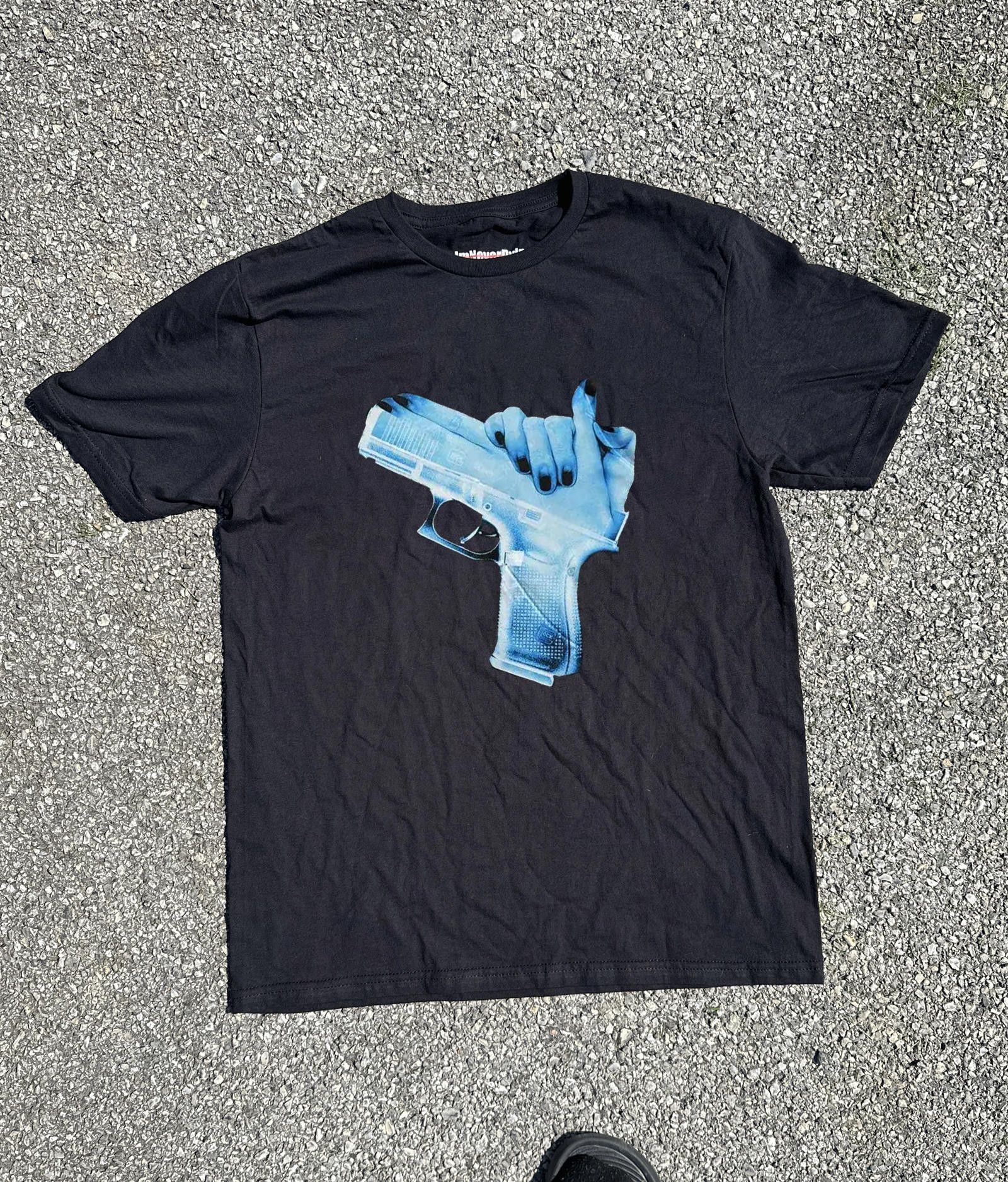 Japanese Brand Sidearm Tee Black Blue M Size US M / EU 48-50 / 2 - 1 Thumbnail