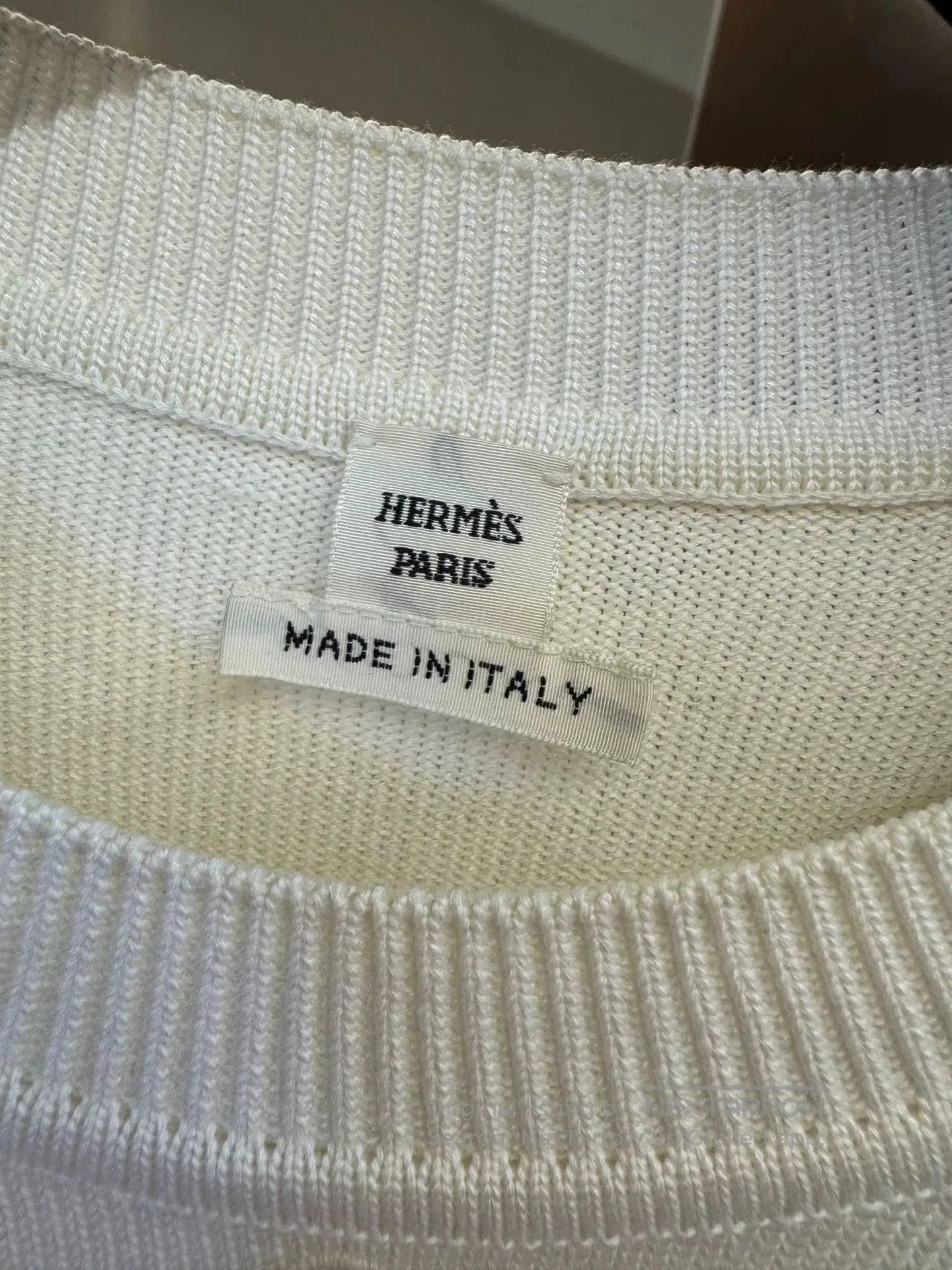 Hermes Hermes 2022 Diamond Knit Short Sleeve. Size US S / EU 44-46 / 1 - 3 Thumbnail
