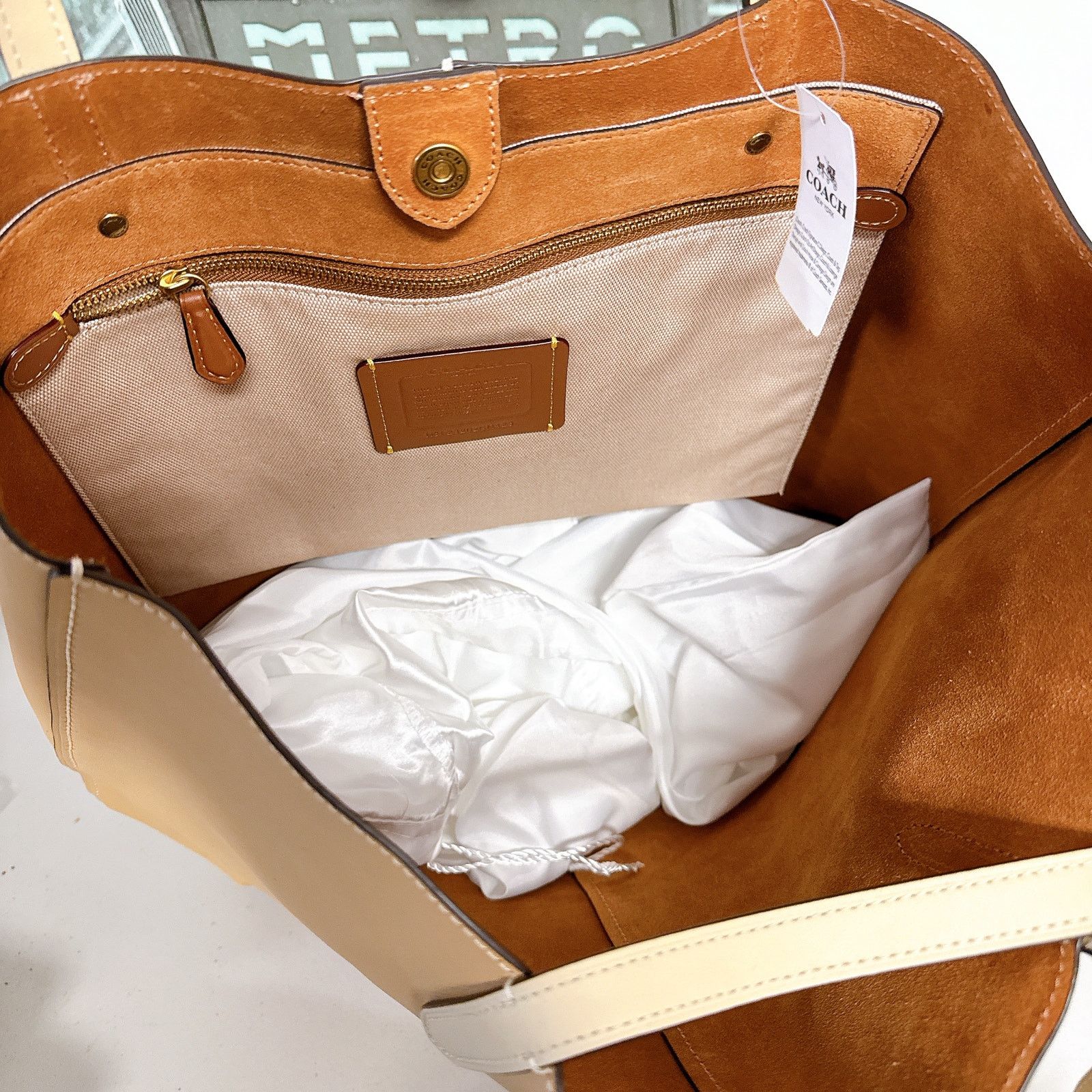 Coach Coach CN423 North Tote In Colorblock Size ONE SIZE - 5 Thumbnail