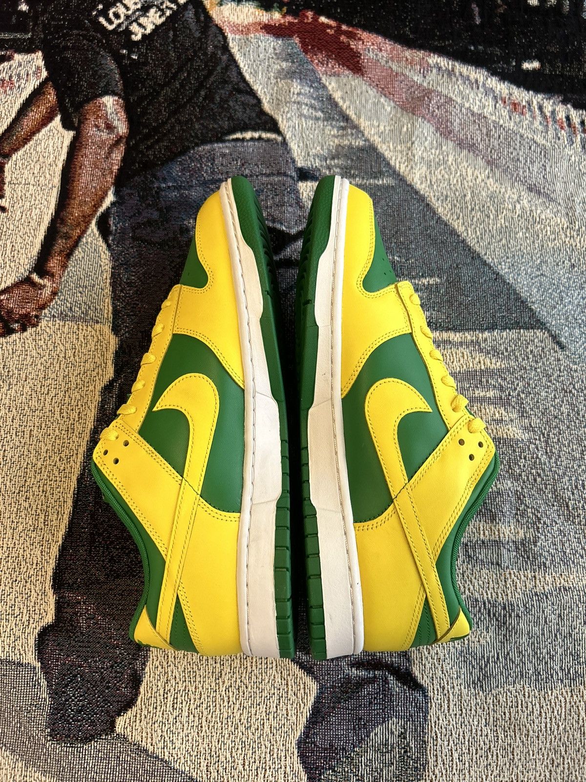 Nike Nike Dunk Low Reverse Brazil Size US 13 / EU 46 - 2 Thumbnail