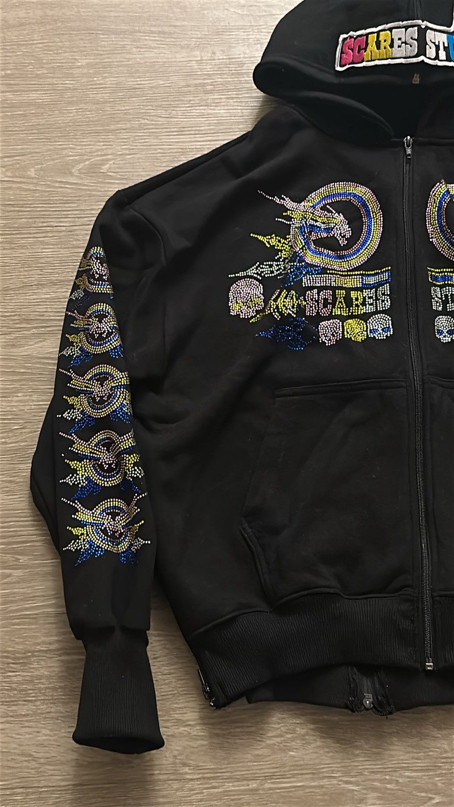 Other Scares Studio Rhinestone Hoodie Size US S / EU 44-46 / 1 - 2 Thumbnail