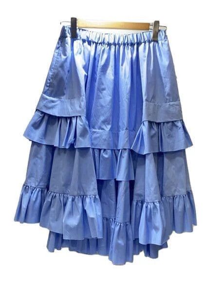 Comme des Garcons Comme Des Garcons size S Blue Retro Lace Design Skirt Size 24" / US 00 / IT 34 - 1 Thumbnail