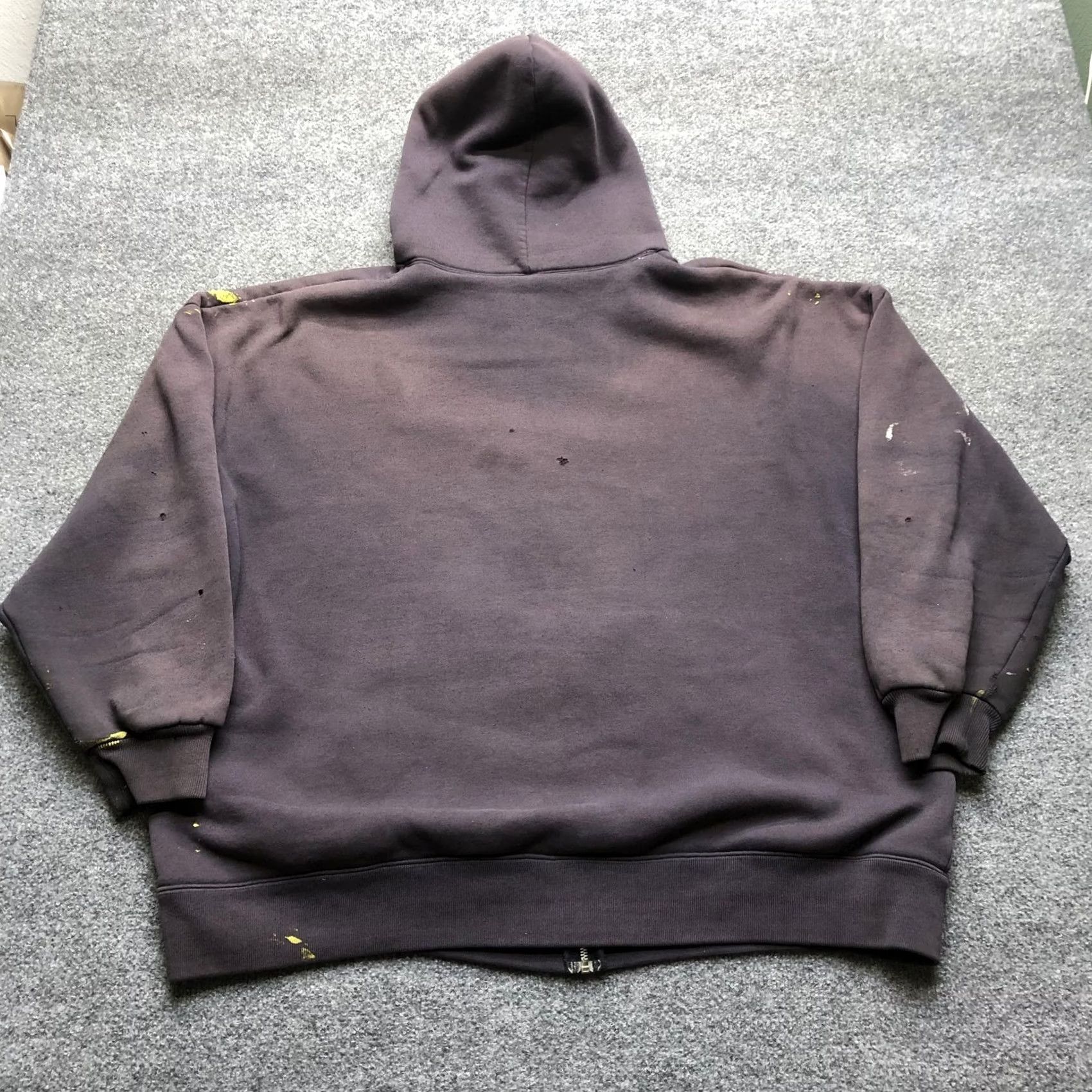 Refrigiwear Y2K Hoodie Mens 2XL Gray Full Zip Thermal Lined Work Fleece Sweatshirt Size US XXL / EU 58 / 5 - 7 Thumbnail