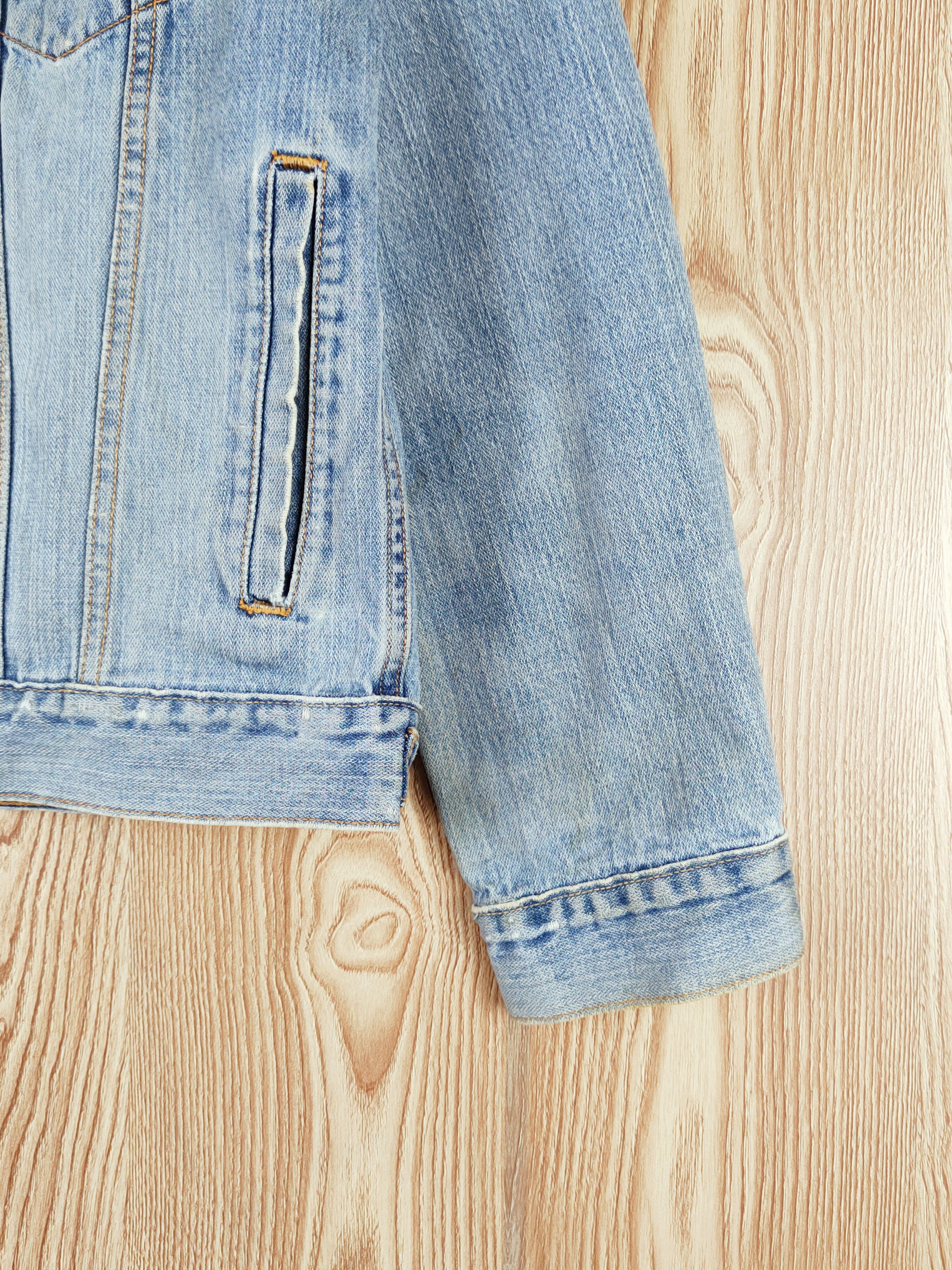 Levi's DL Levi's vintage faded Blue Denim Jackets #W572 Size L / US 10 / IT 46 - 7 Thumbnail