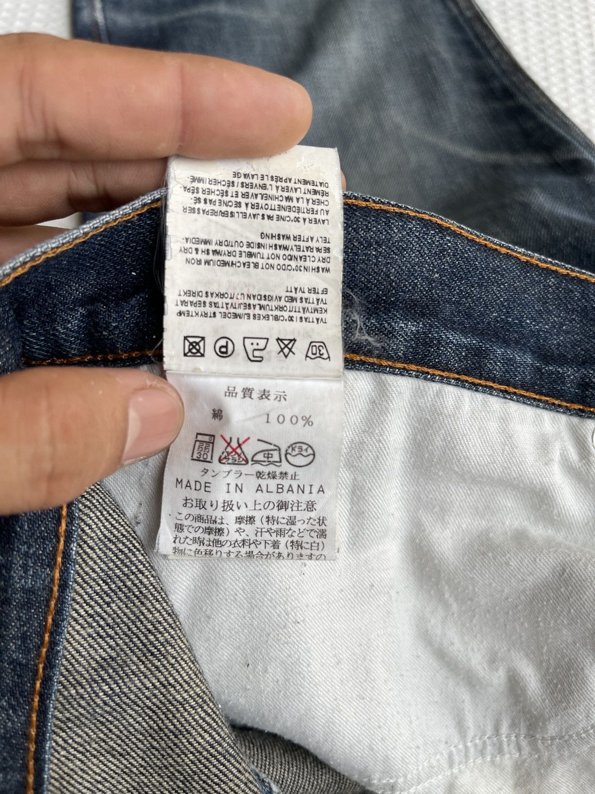 Acne Studios AW15🔥ACNE STUDIO🔥Fade Blue Jeans Slim Straight Size US 34 / EU 50 - 14 Thumbnail